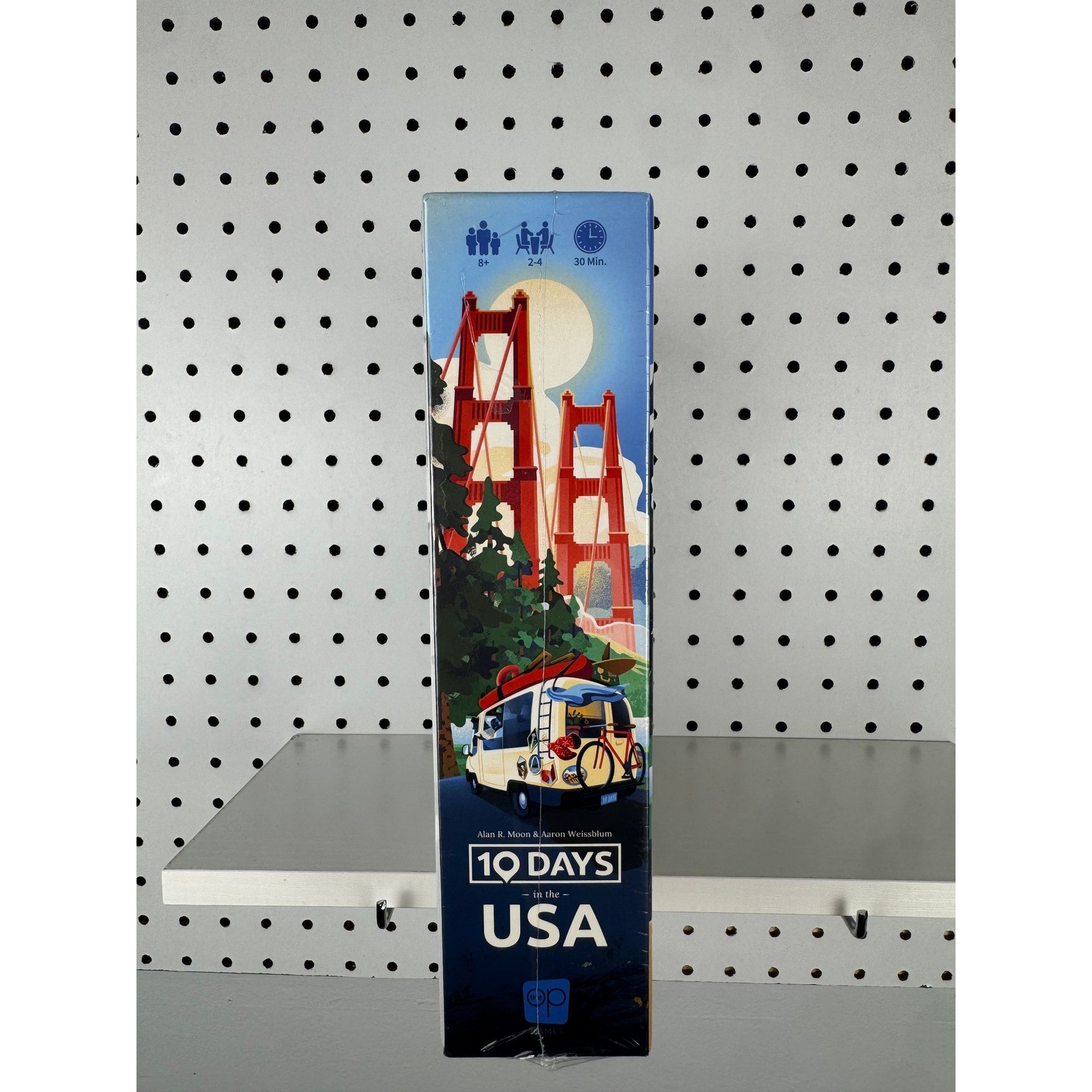 10 Days in the USA Board Game The Op Games New Sealed Gameschooling