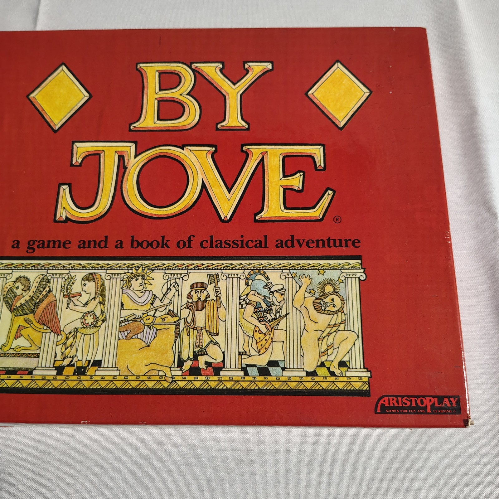 By Jove Adventure Board Game (1993) by Aristoplay, Vintage, See Pictures