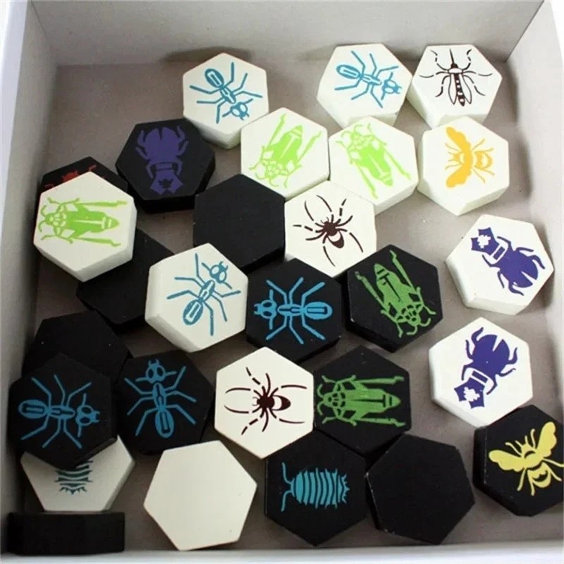 Hive Board Game 2 Player Family Fun Strategy Travel Party Entertainment Game