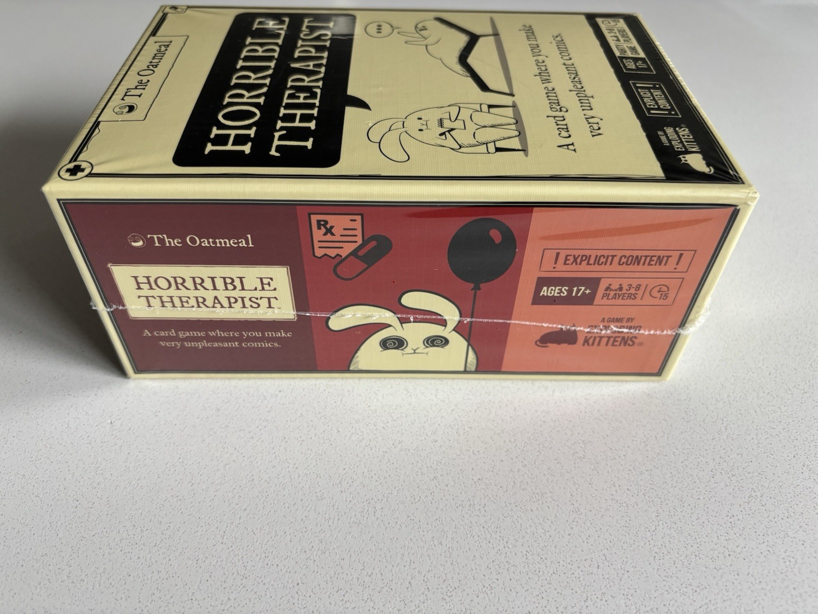 Horrible Therapist Adult Party Game Ages 17+ Mature Humor Card Game – Brand New