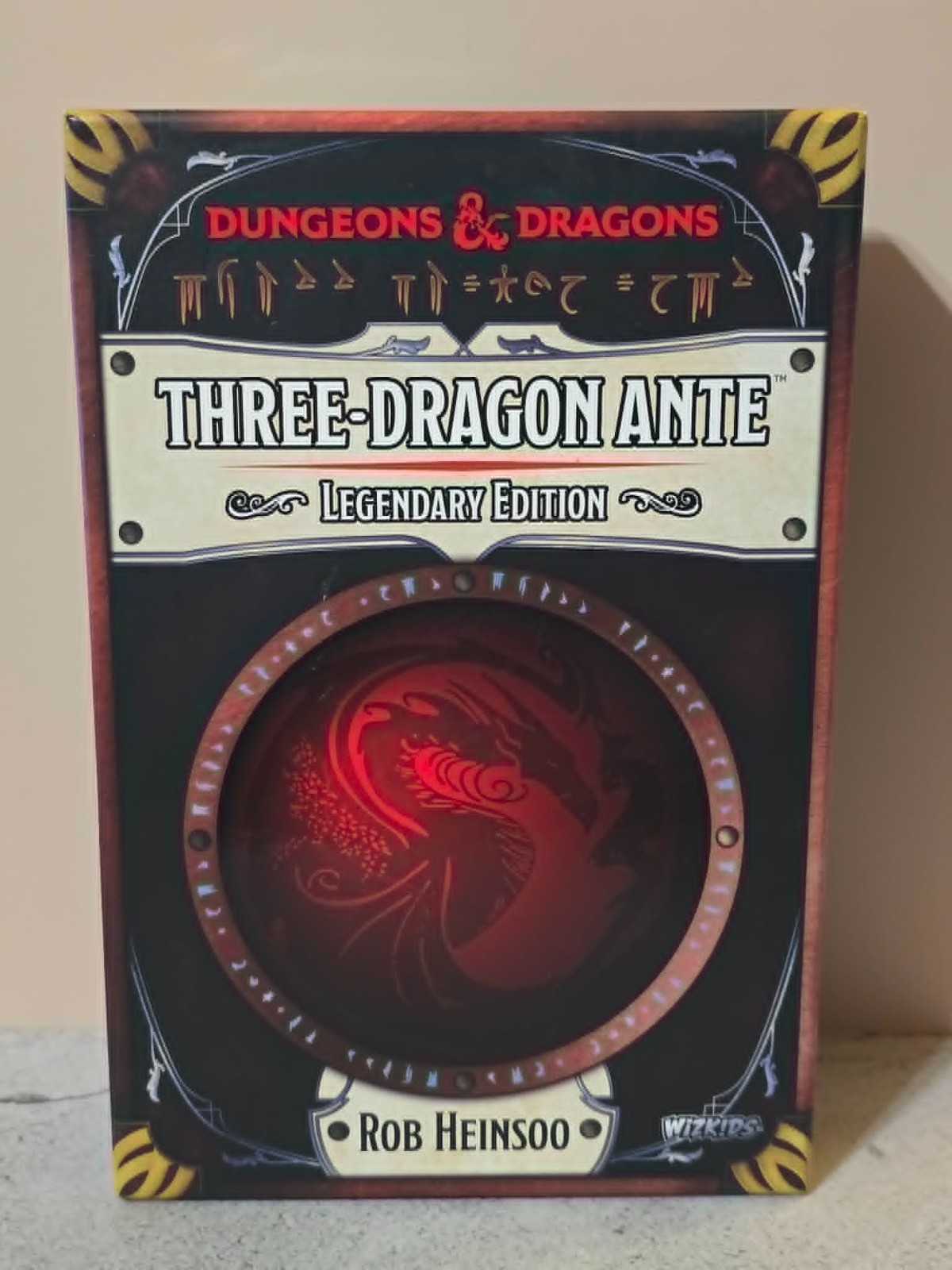 WizKids Dungeons & Dragons Three-Dragon Ante Legendary Edition 2019 Complete