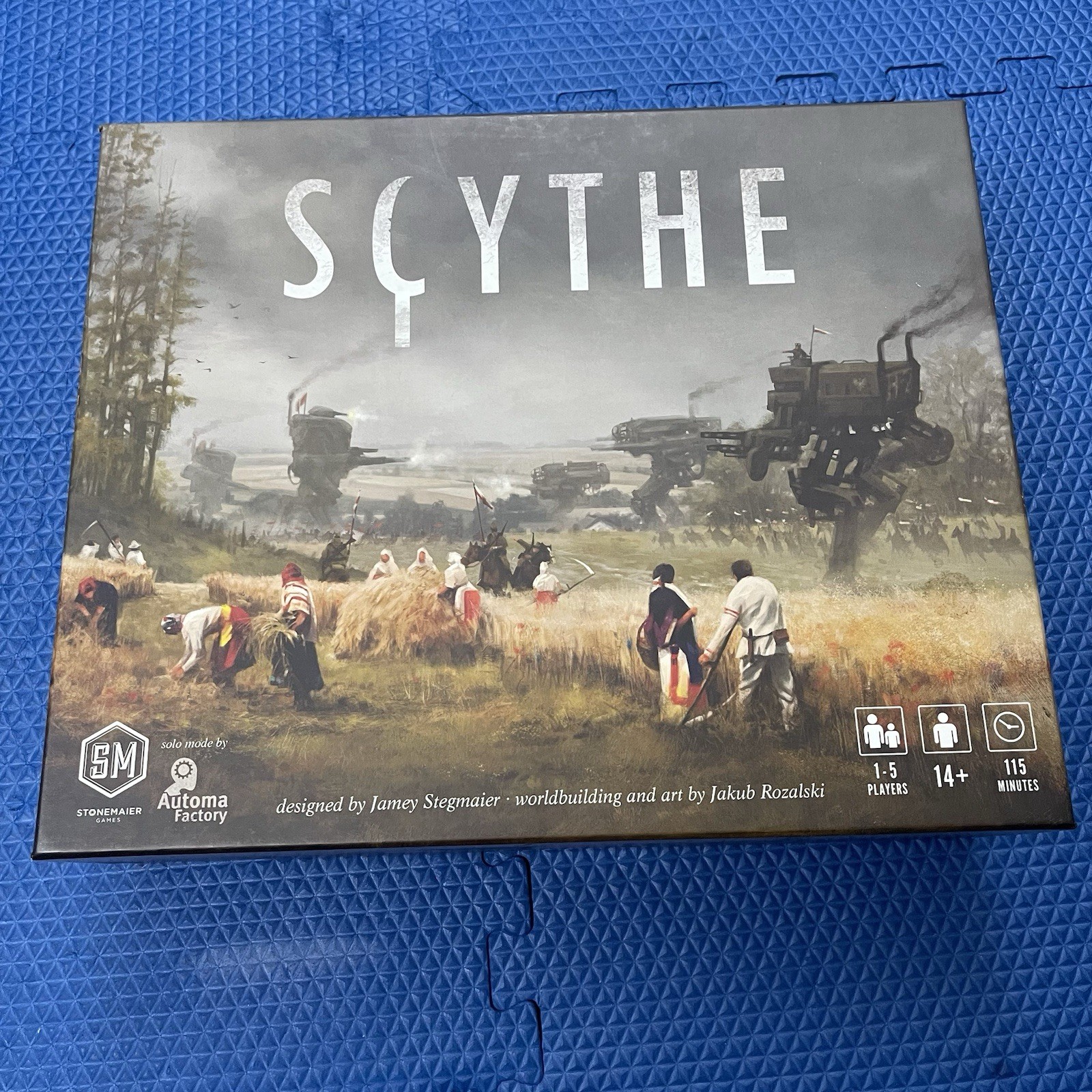 Scythe Board Game (2015 Stonemaier Games), Excellent Condition, *Read