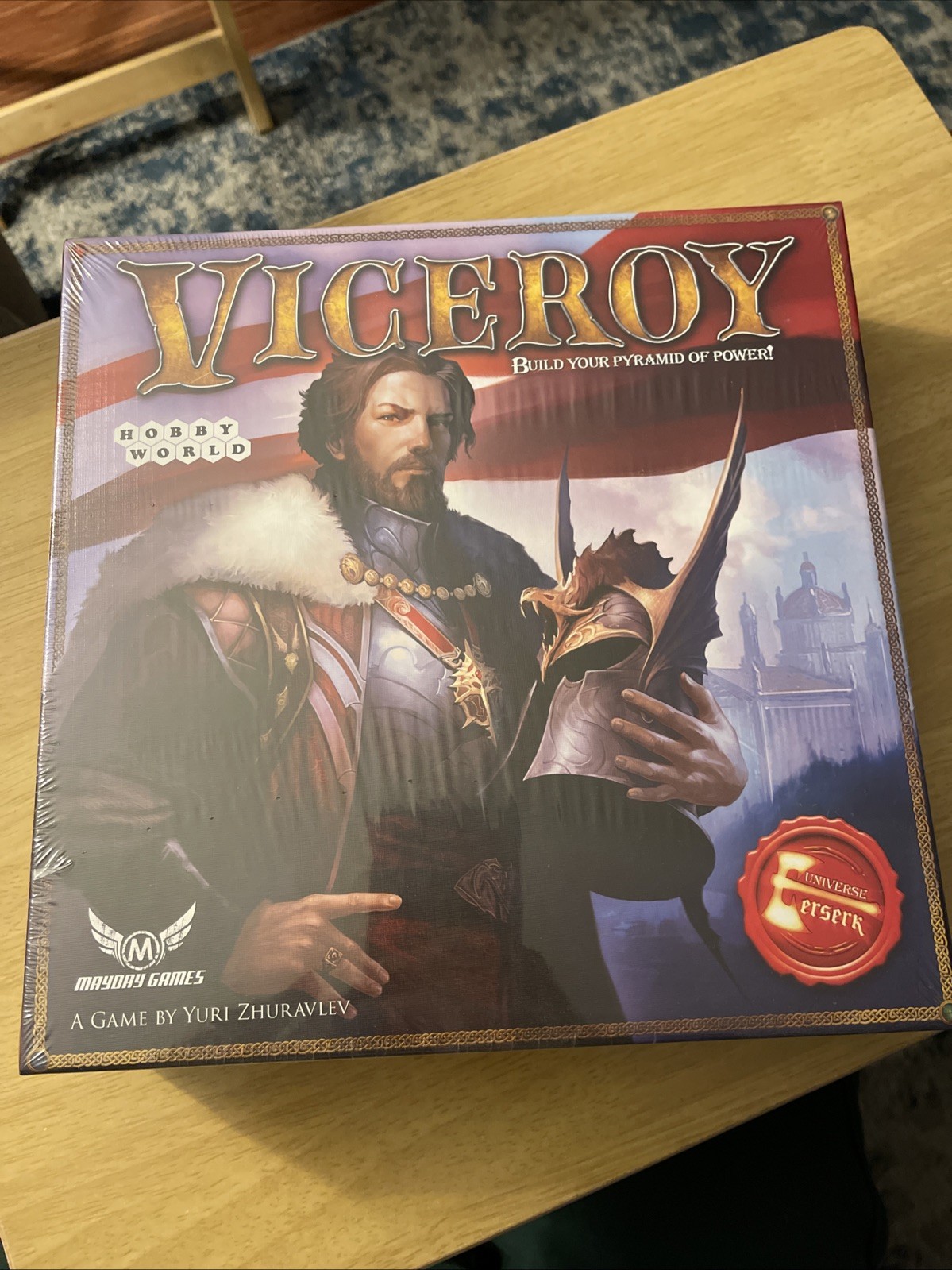 VICEROY 2015 Game board by Mayday Games. New and factory sealed.