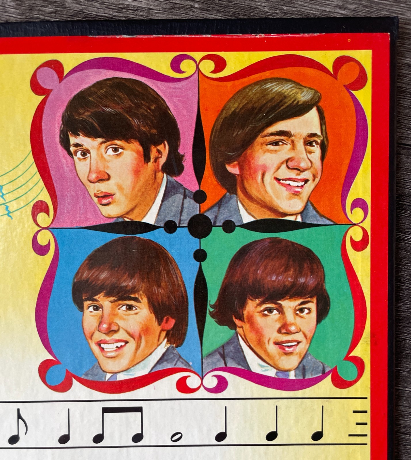 Transogram Monkees Board Game 1967 RARE Guitar Version VHTF – 100% COMPLETE!!!