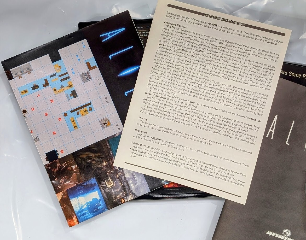 Aliens This Time It’s War 1986 Vintage Leading Edge Games