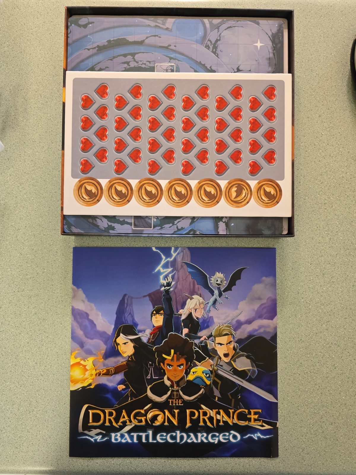The Dragon Prince Battlecharged Board Game Brotherwise Wonderstorm- New Open Box