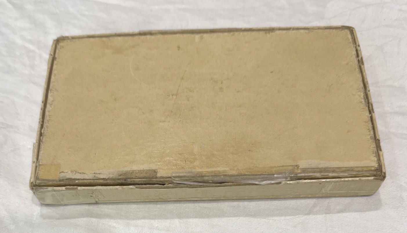 Vintage Puremco No. 616 Marblelike Standard Dominoes ~ Butterscotch * Free S/H