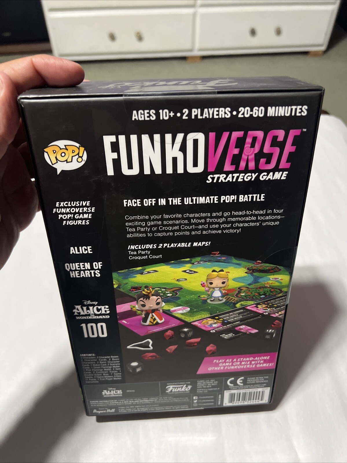 Funkoverse Alice In Wonderland Disney Strategy Game CHASE FUNKO POP 2021 sealed