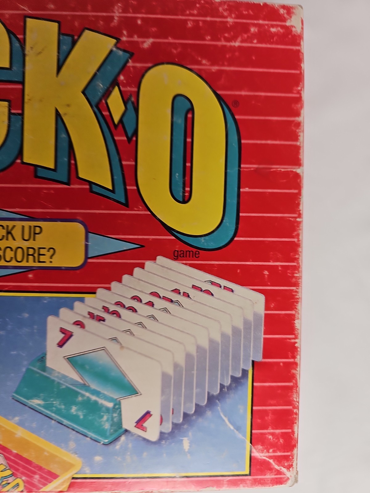 Vintage Rack-O Card Game 1992 Parker Brothers Retro Family Board Game Complete