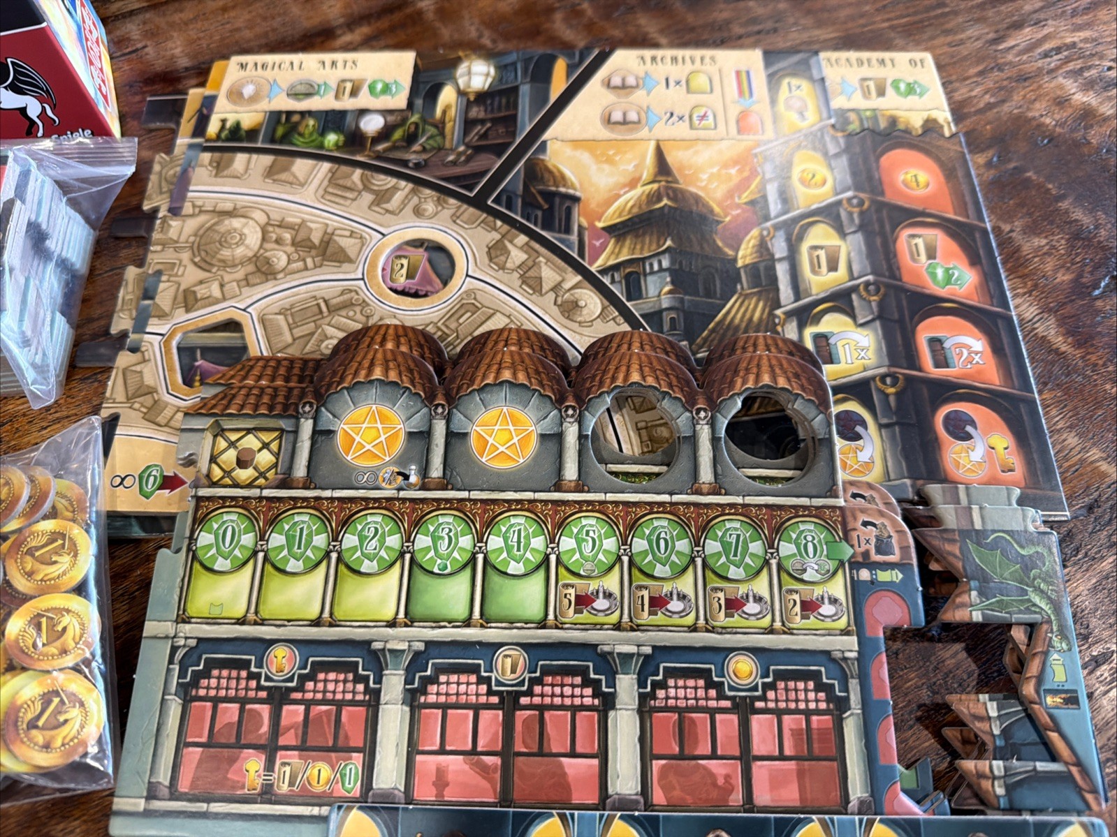 Djinn Board Game new Benjamin Schwer Pegasus Spiele 2023 H@ll Games CIB Complete