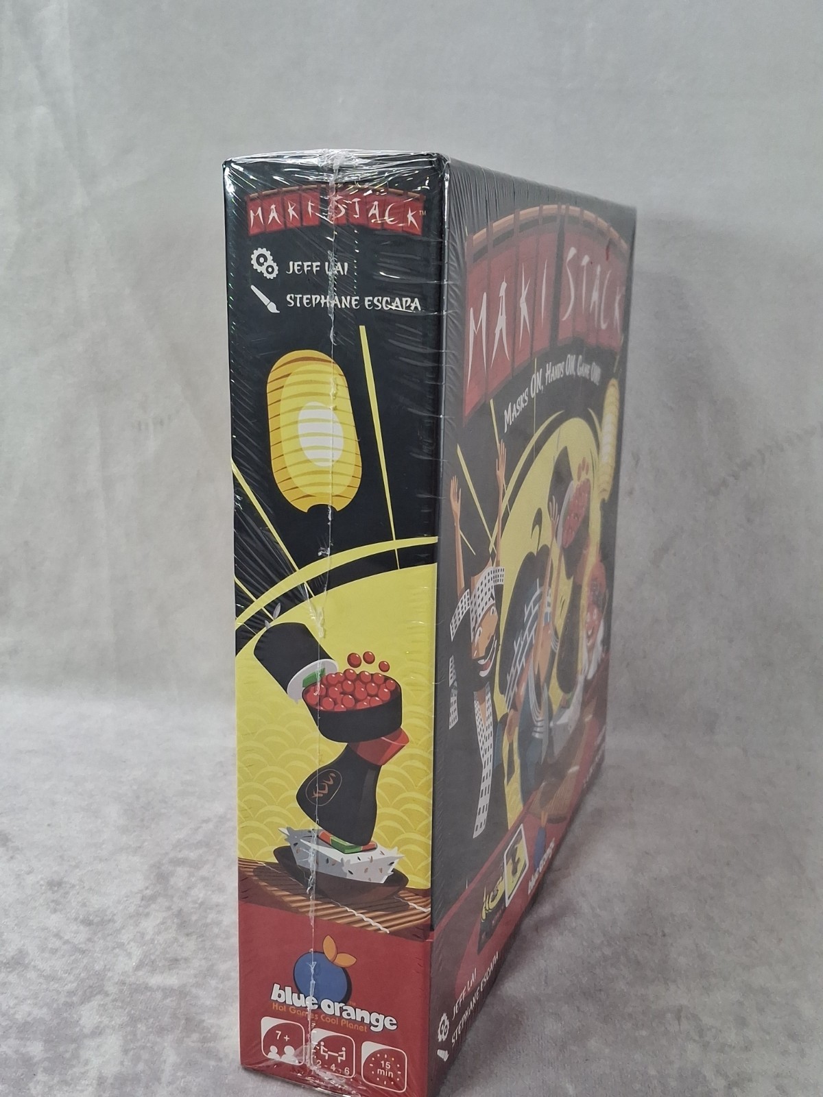Maki Stack Family Party Dexterity Game by Blue Orange Chopsticks Blindfold NEW