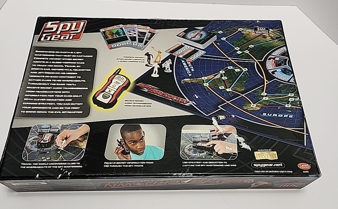 2008 Spy Gear Track Down Electronic Find the Enemy Strategy Game 100% COMPLETE