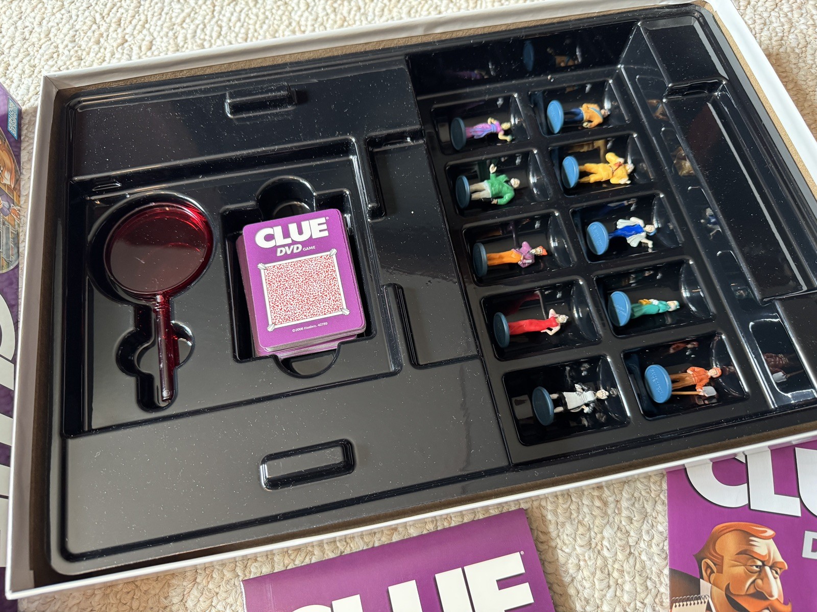 Clue DVD Game by Parker Brothers – 2006 Edition OPEN BOX – Complete!