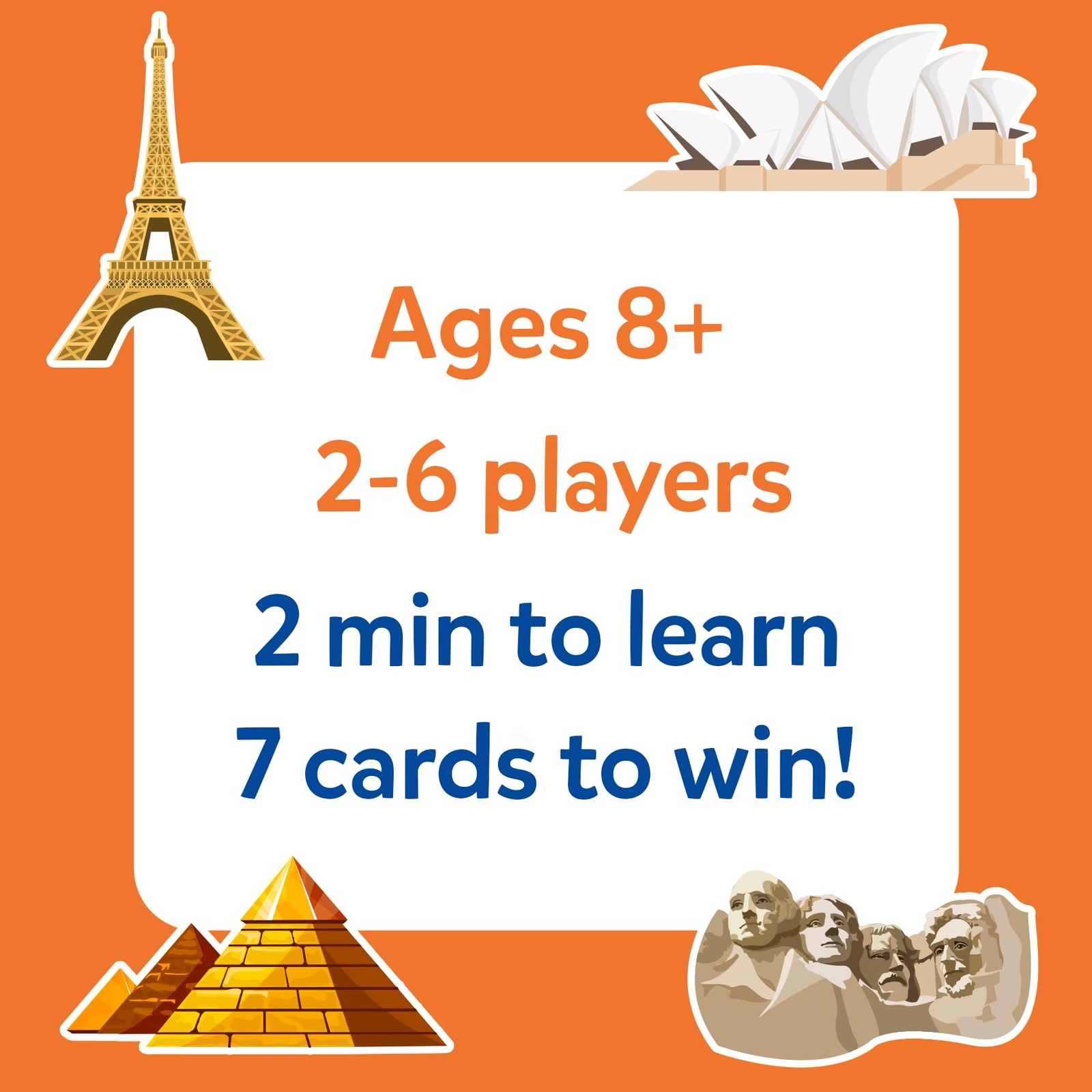 Guess 10 Countries World Card Games Educational Travel Trivia Gifts Ages 8 Up
