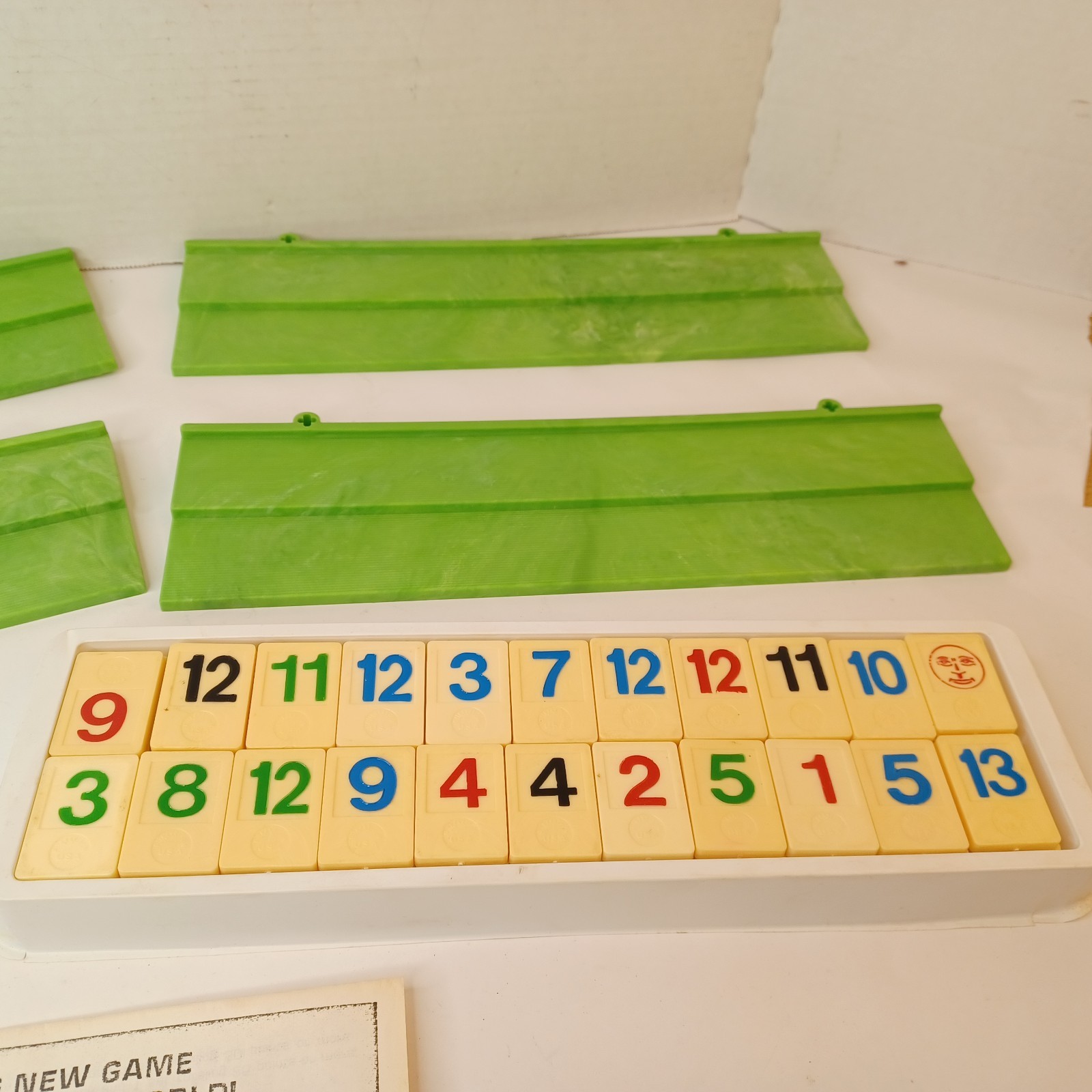 Vintage 70’s Rummifun Tile Game 1970s James Industries With Manual