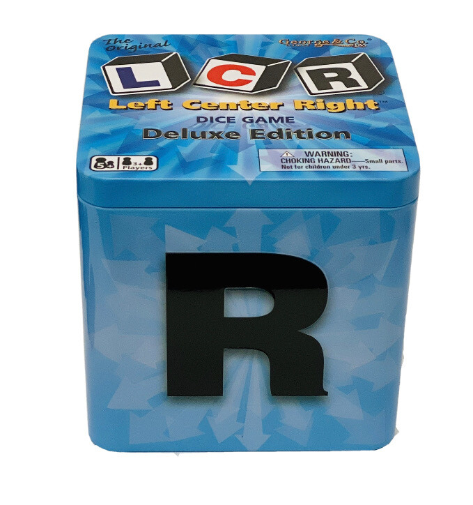 The Original LCR Left Center Right Dice Game – DELUXE EDITION