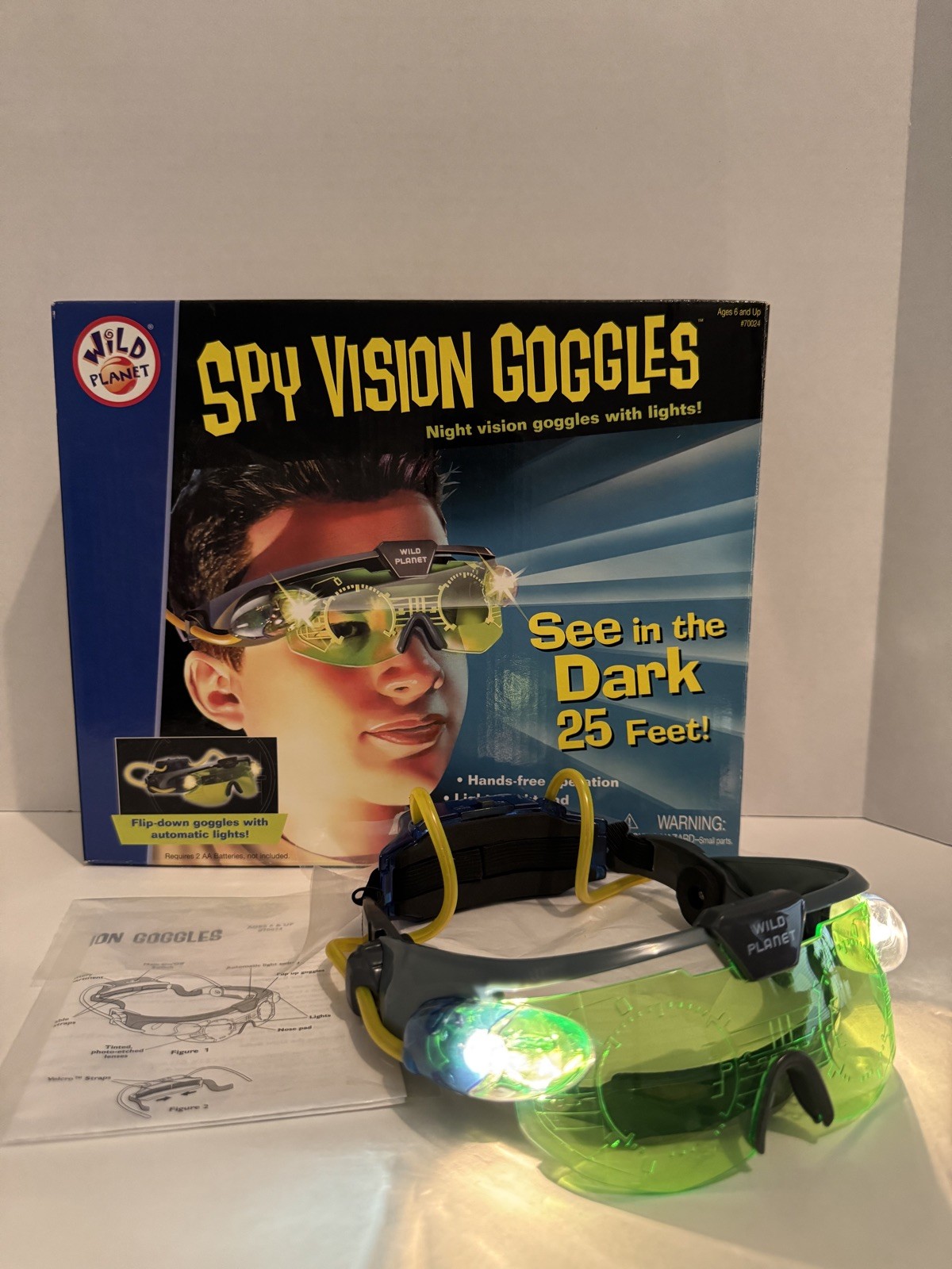 Wild Planet Night Vision Goggles,Spy Googles Spy Gear