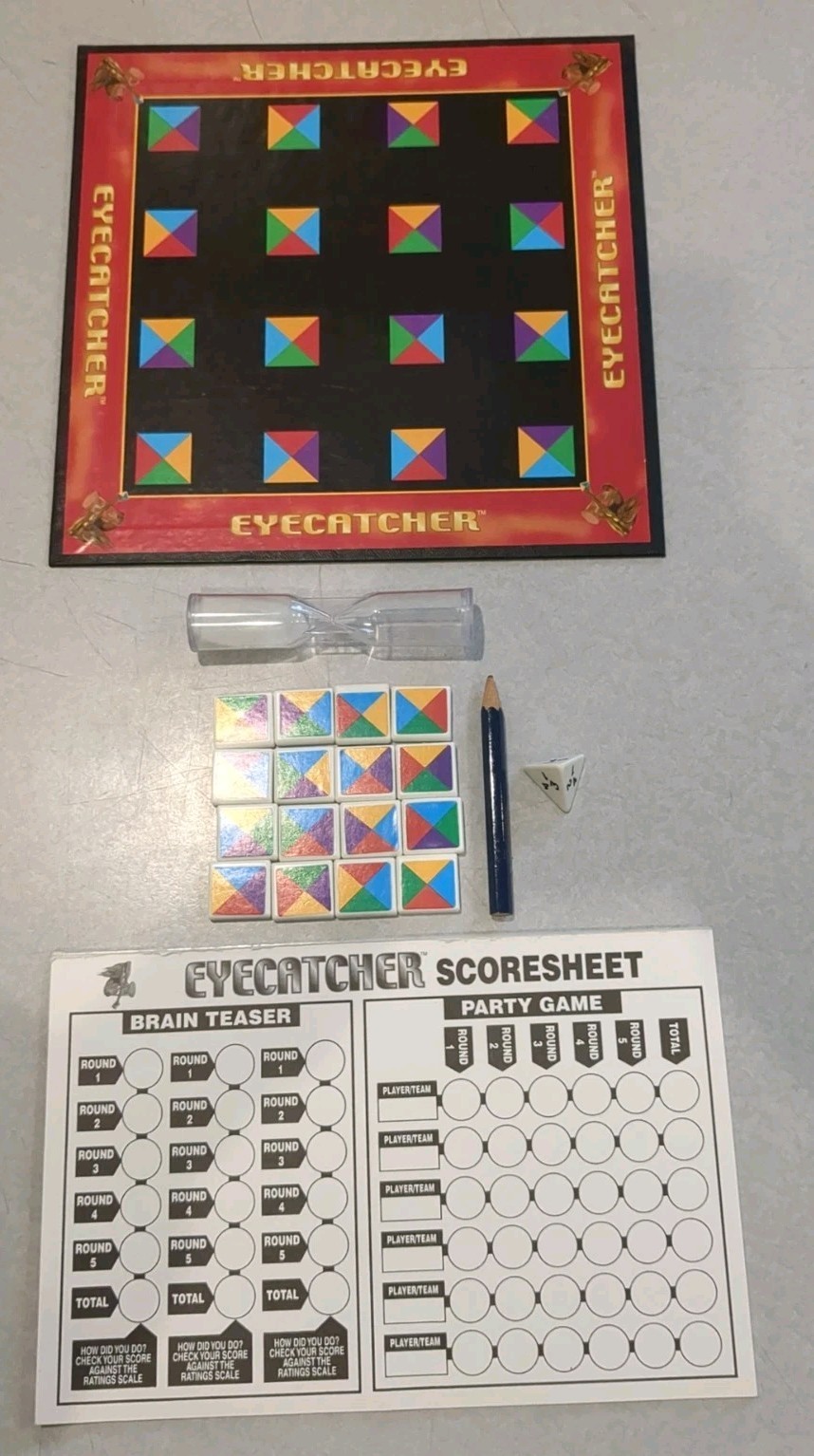 EYECATCHER Brain Teaser Complete Game Eye Catcher 2000