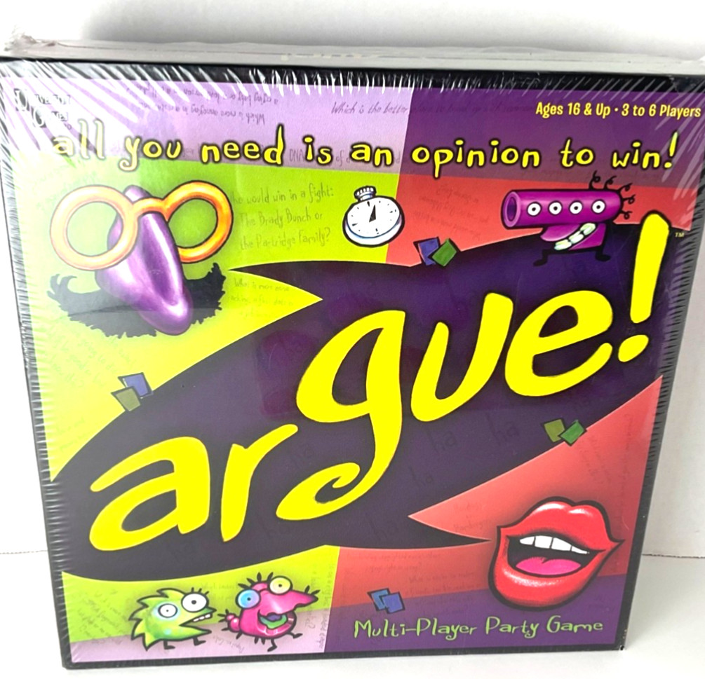 Argue All You Need Is An Opinion To Win Multi-Player Party Game Brand New