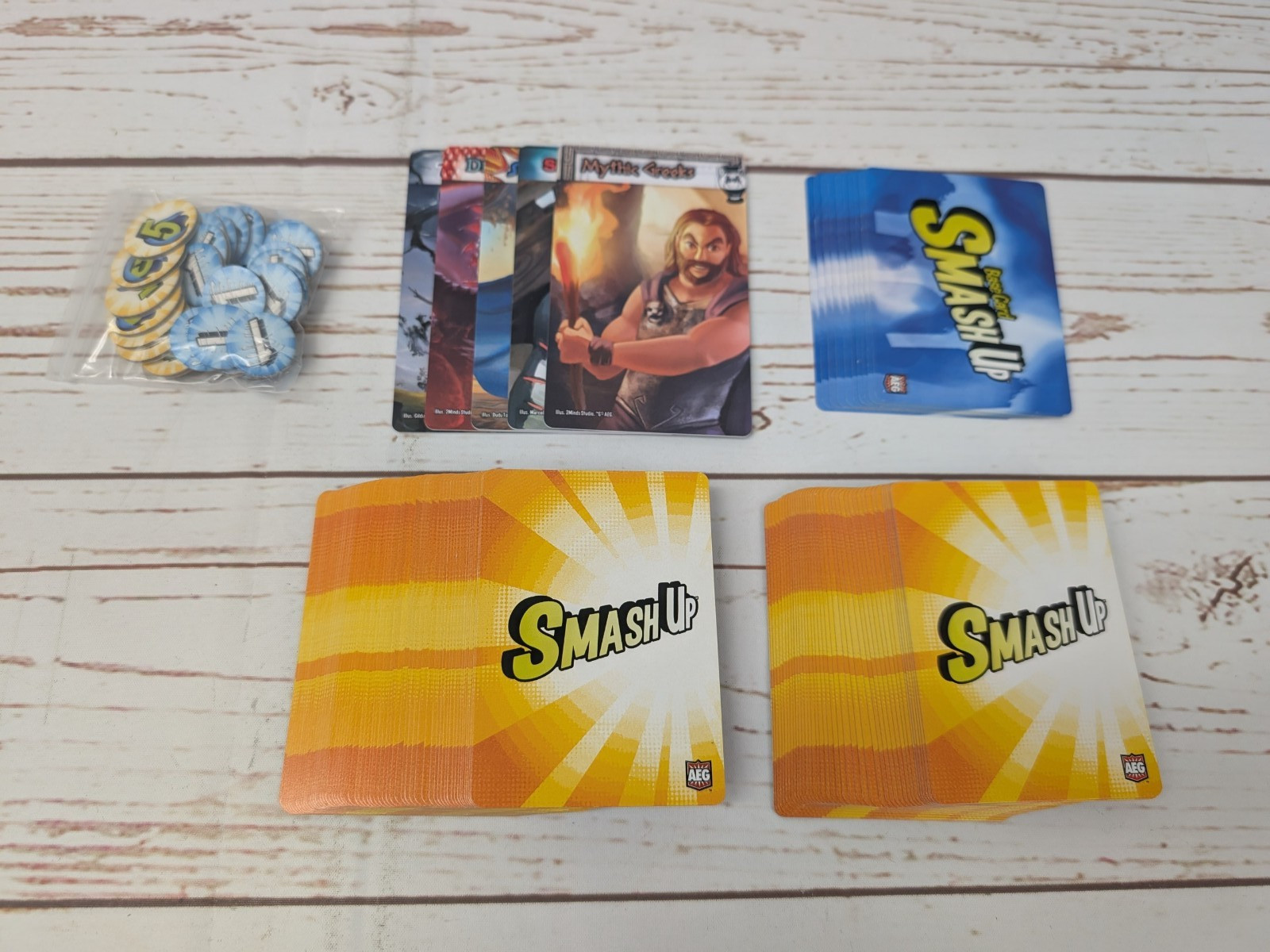 Smash Up It’s Your Fault Expansion Board Card Game AEG *No Booklet, Box