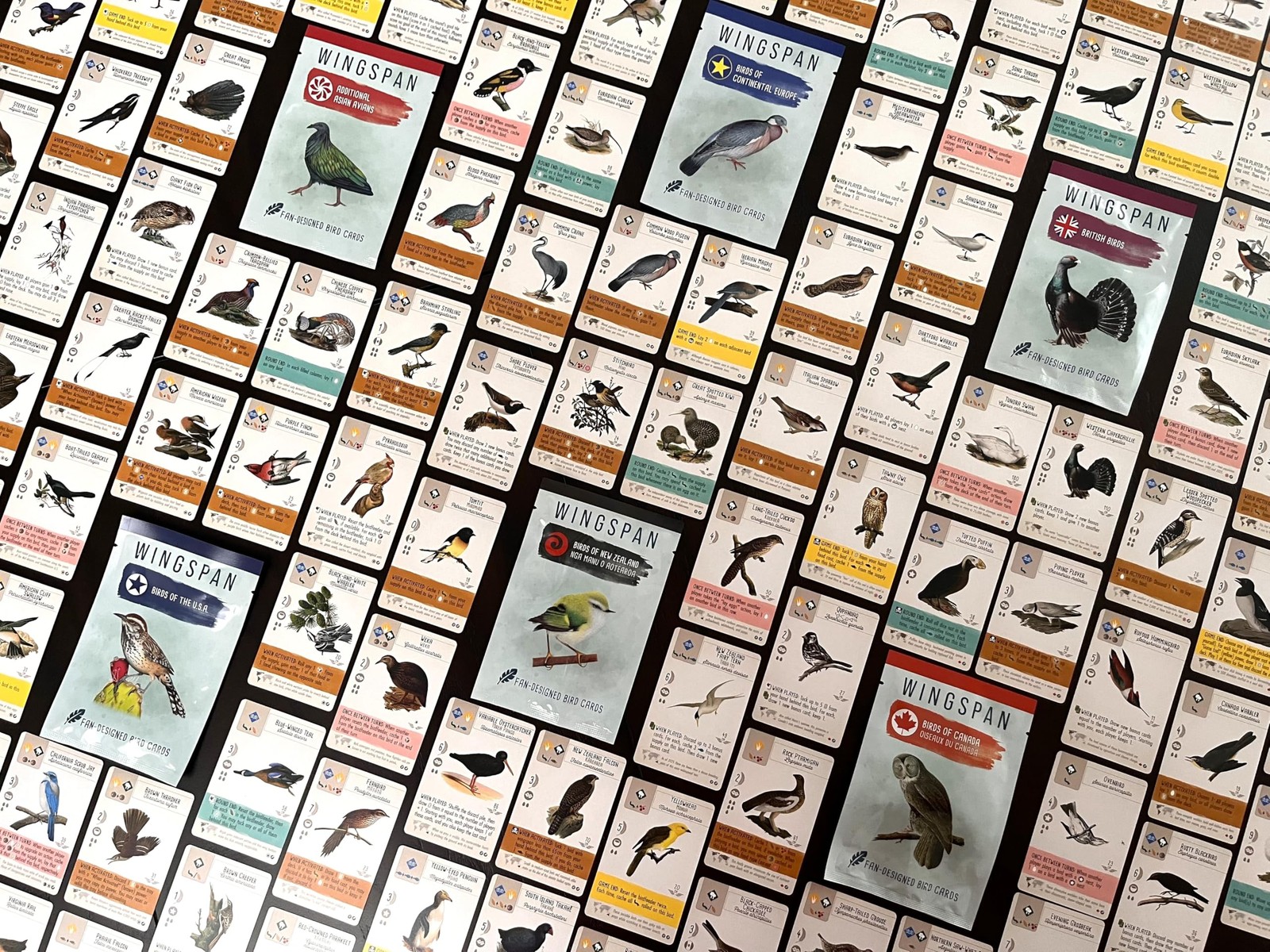 Stonemaier Games Fan-Designed Bird Promo 150 Designed By Fans Using Powers From
