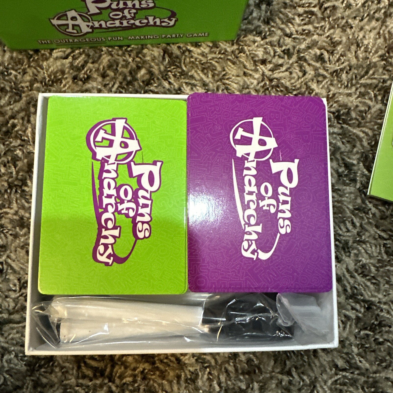 Puns of Anarchy Pun Making Party Game Charty Party 2020 New Sealed