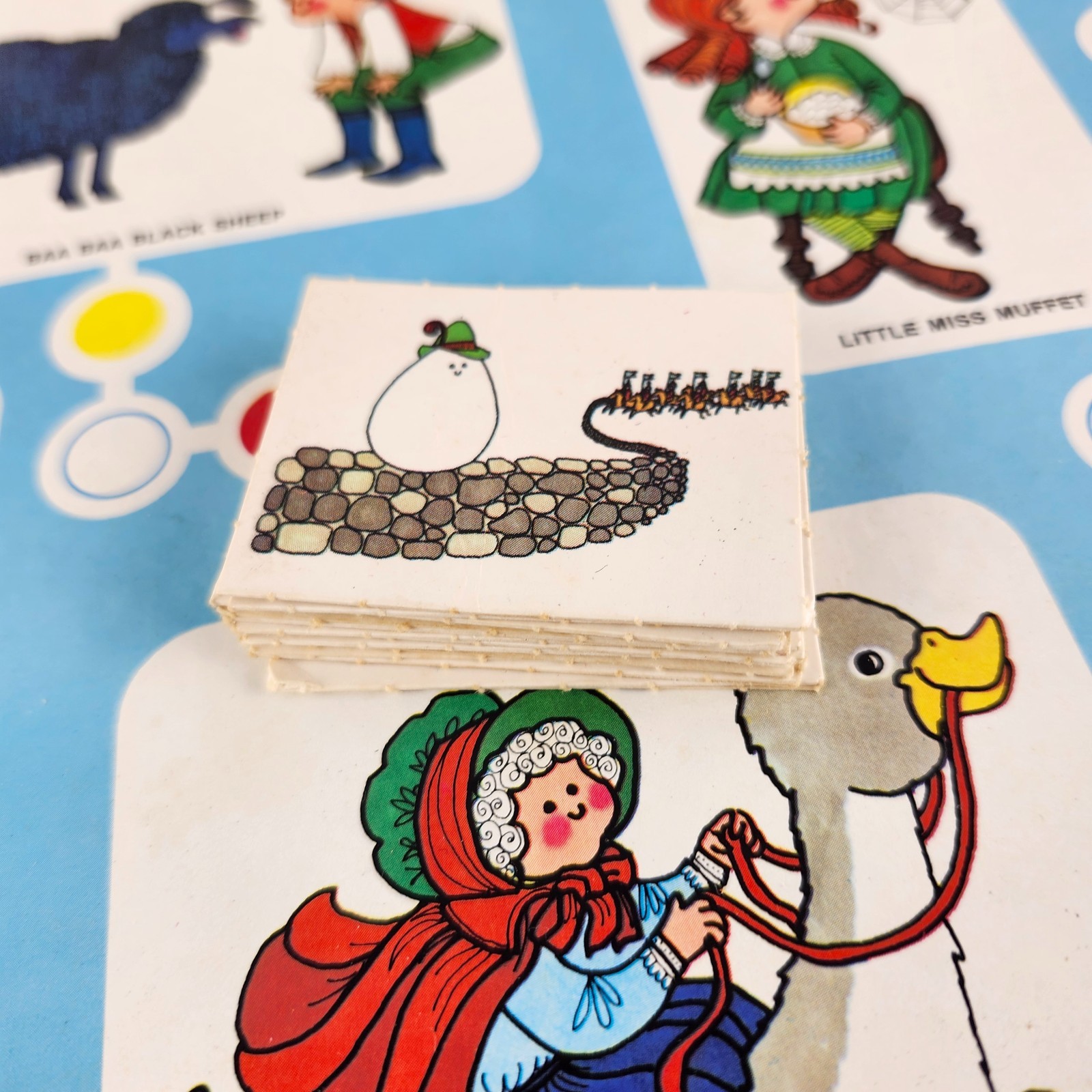 Vintage The Mother Goose Game (1971) by Cadaco *Complete*