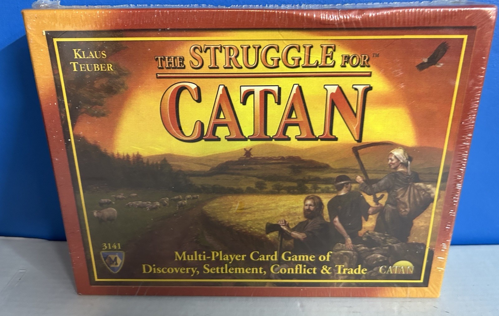 The Struggle For Catan 3141 Multi-Player Card Game 2011 Klaus Teuber – SEALED!