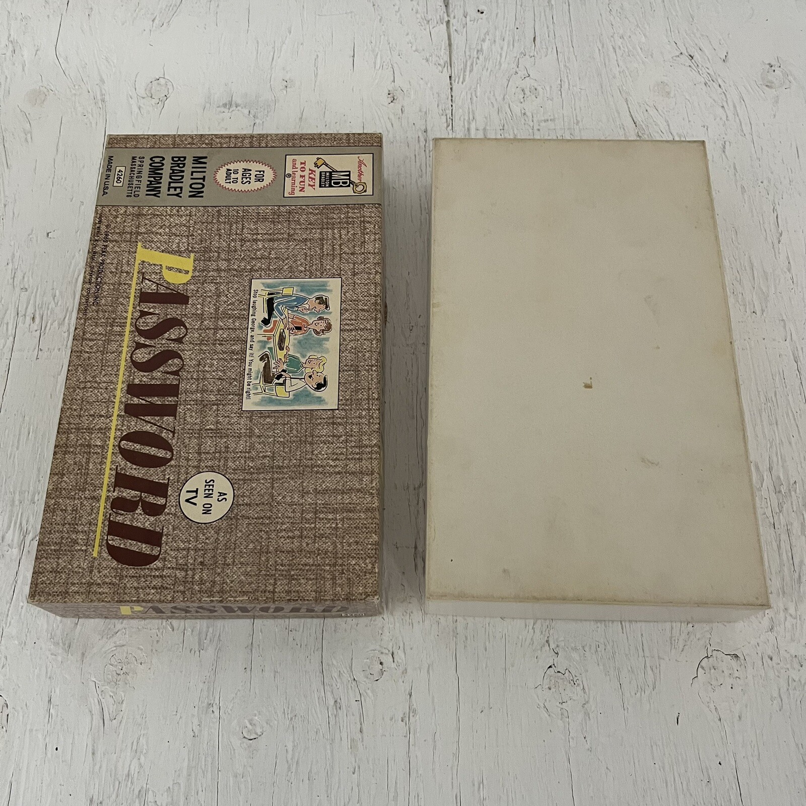 Vintage 1962 Password As Seen on TV #4260 by Milton Bradley – Made in USA