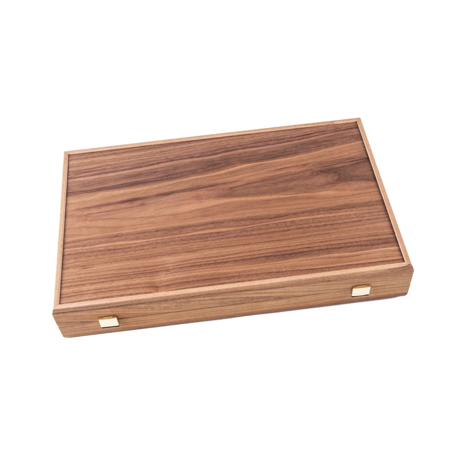Manopoulos Premium Handcrafted American Walnut with Black Oak Backgammon Set