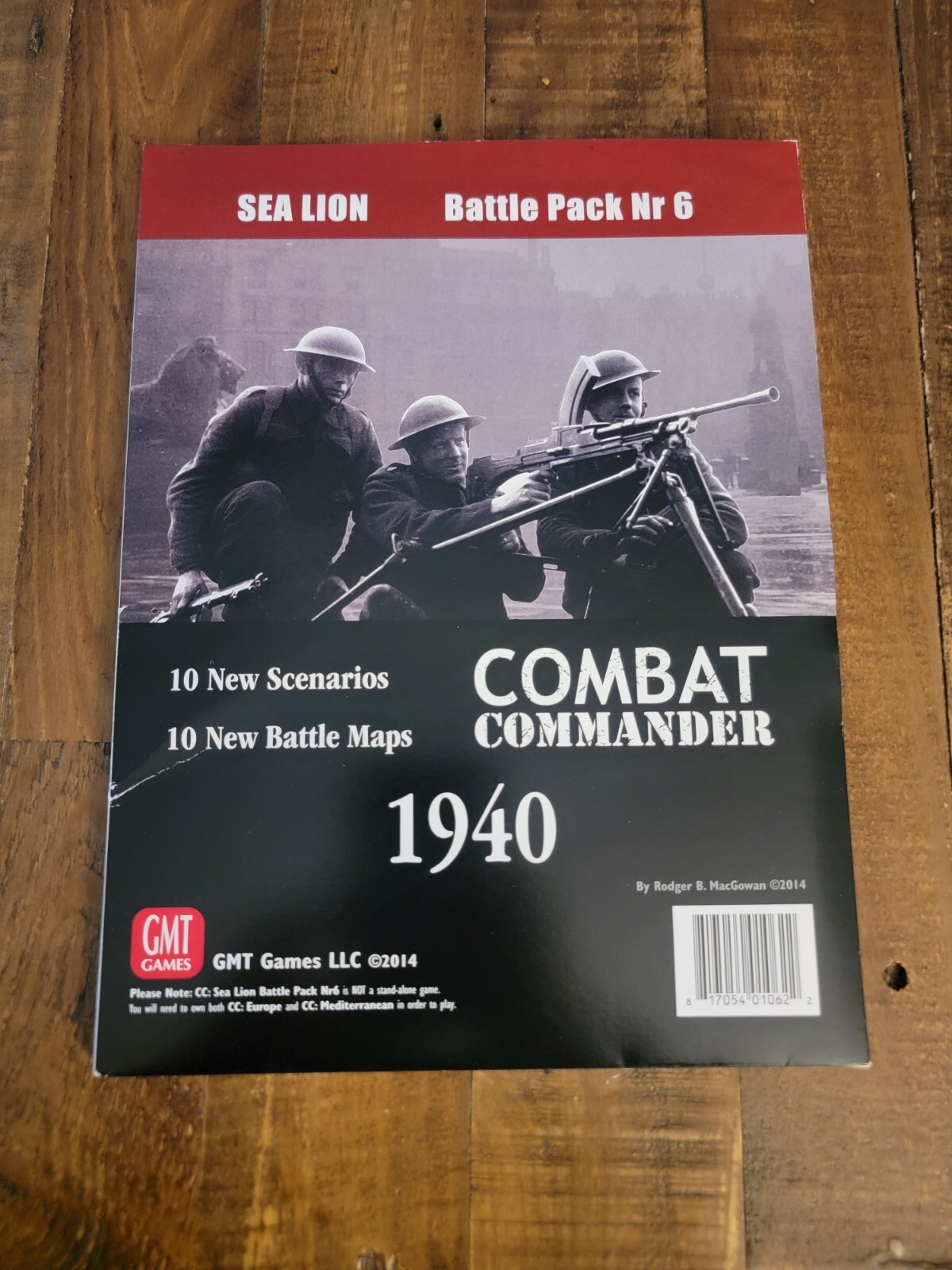 GMT Games CC Combat Commander Battle Pack Nr 6 Sealion 2nd Printing
