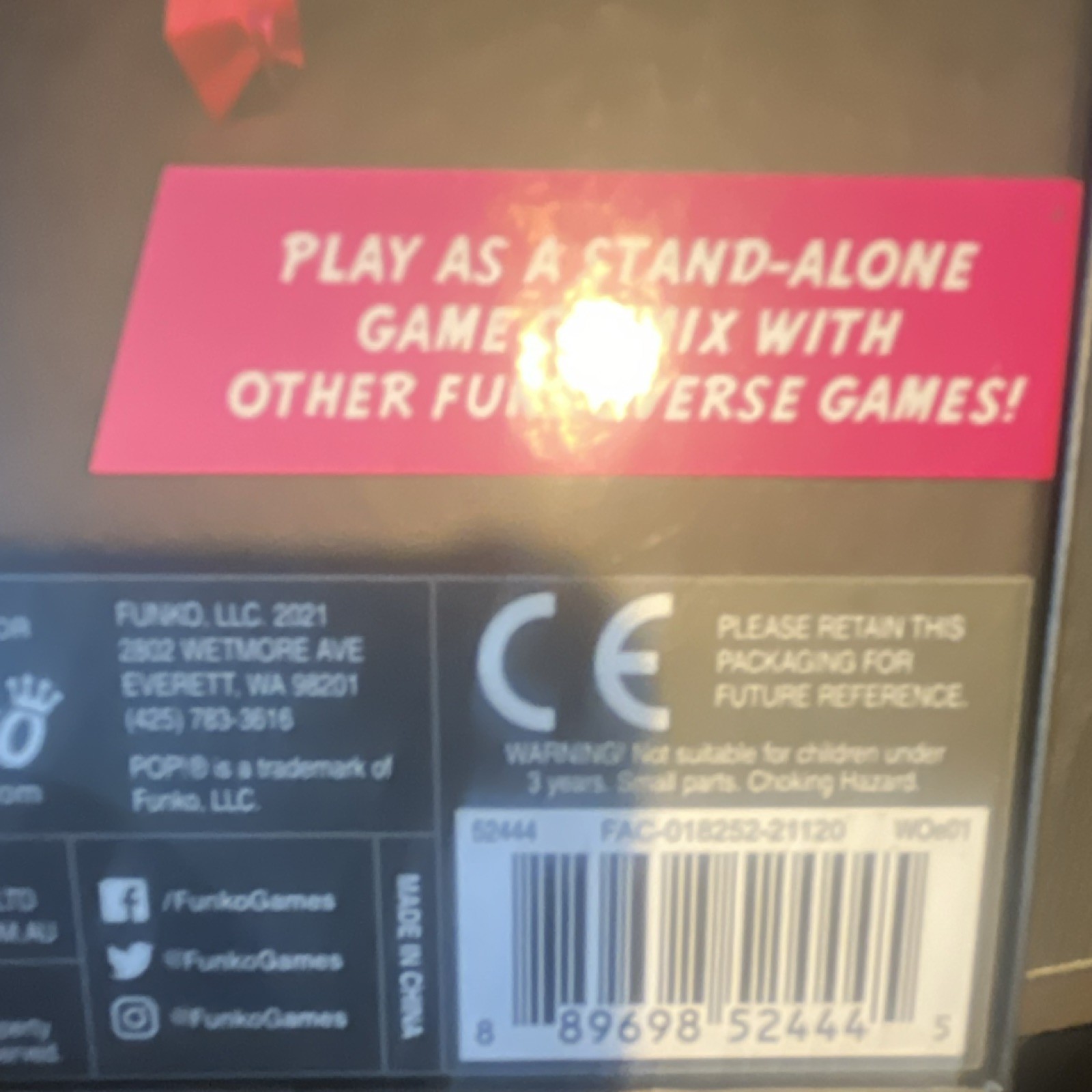 Funko Funkoverse Alice in Wonderland Strategy Game w/ Exclusive Pop! Figures