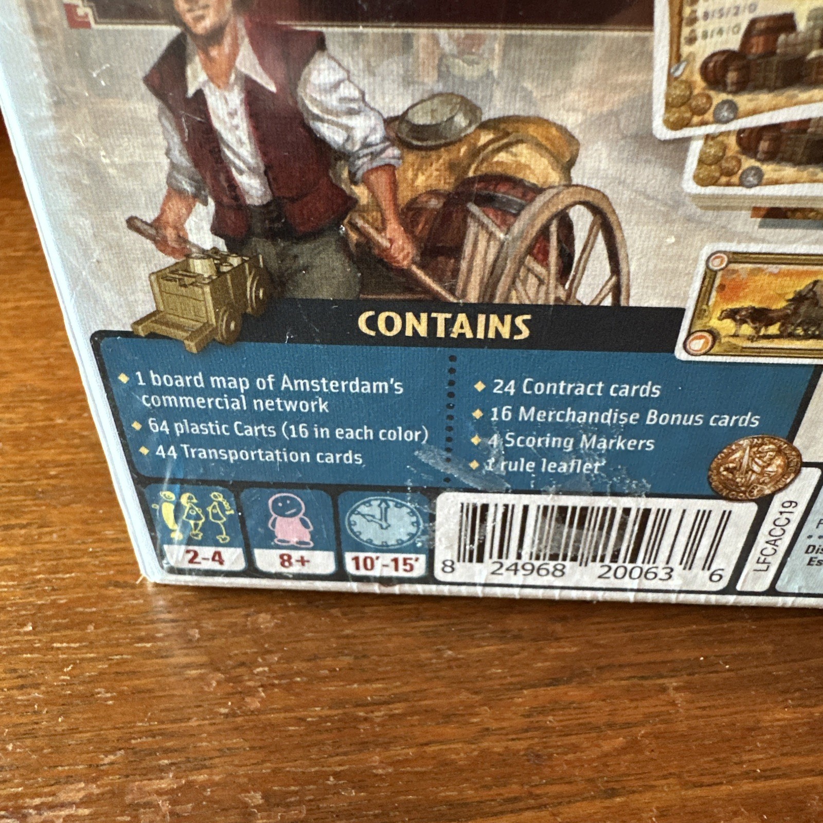Ticket to Ride Amsterdam Board Game by Days of Wonder