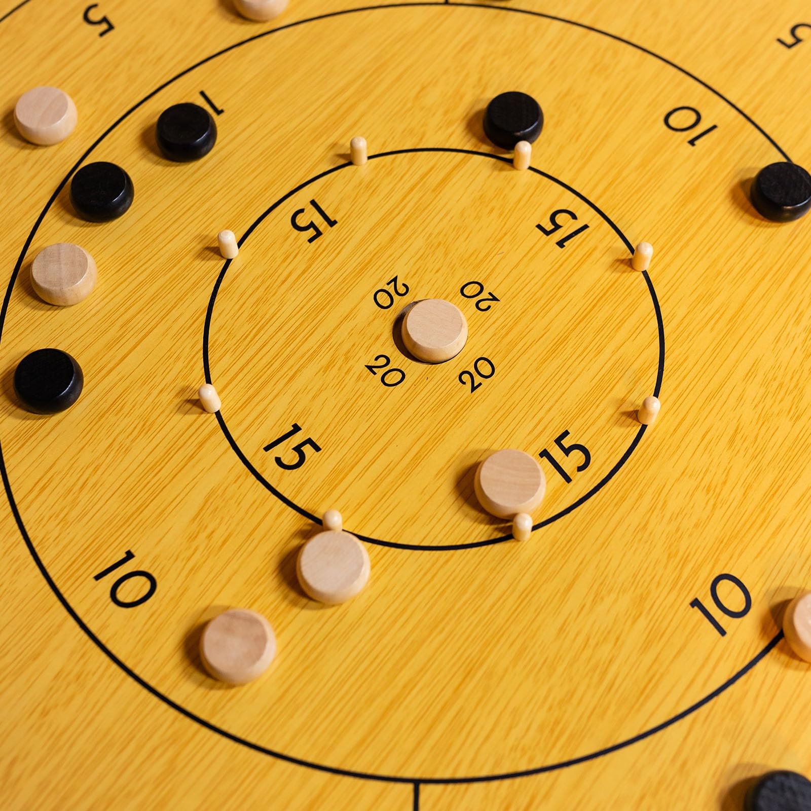 30 Inch Tournament Crokinole Board Game, Official Crokinole & Checkers | 26″ …
