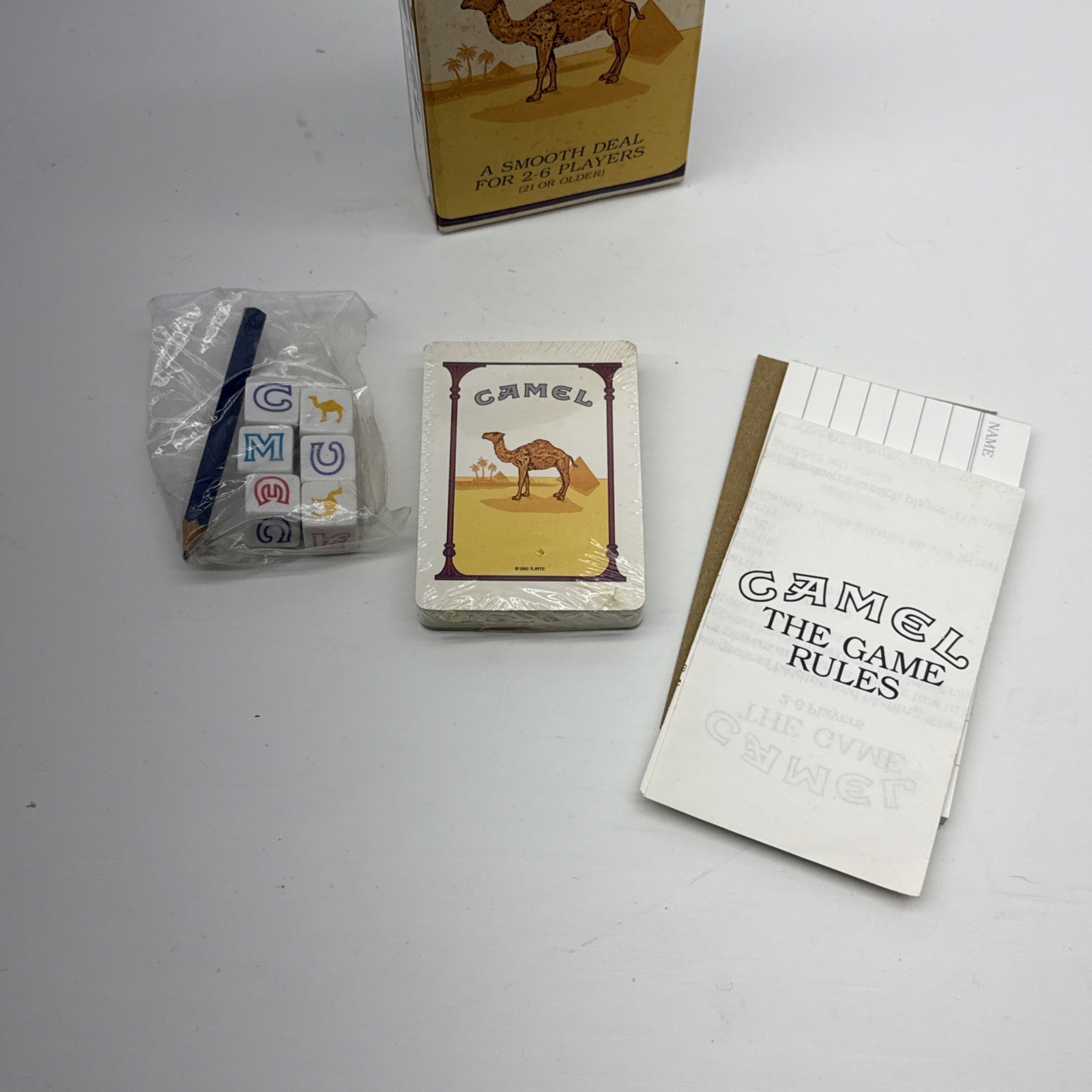Vintage CAMEL the Game – 1992 RJRTC