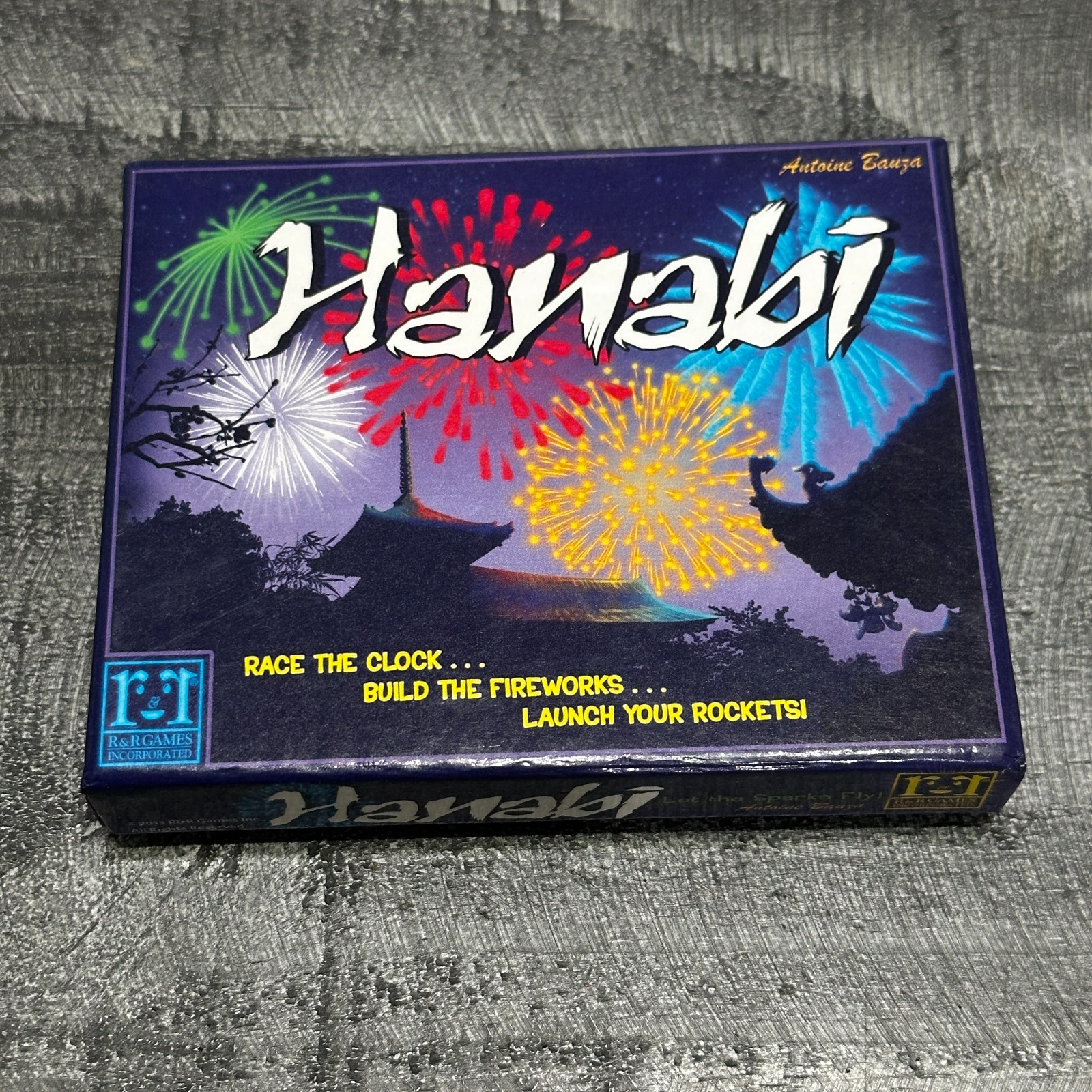 Hanabi Card Game Race the Clock Build the Fireworks Antoine Bauza Rockets 2013