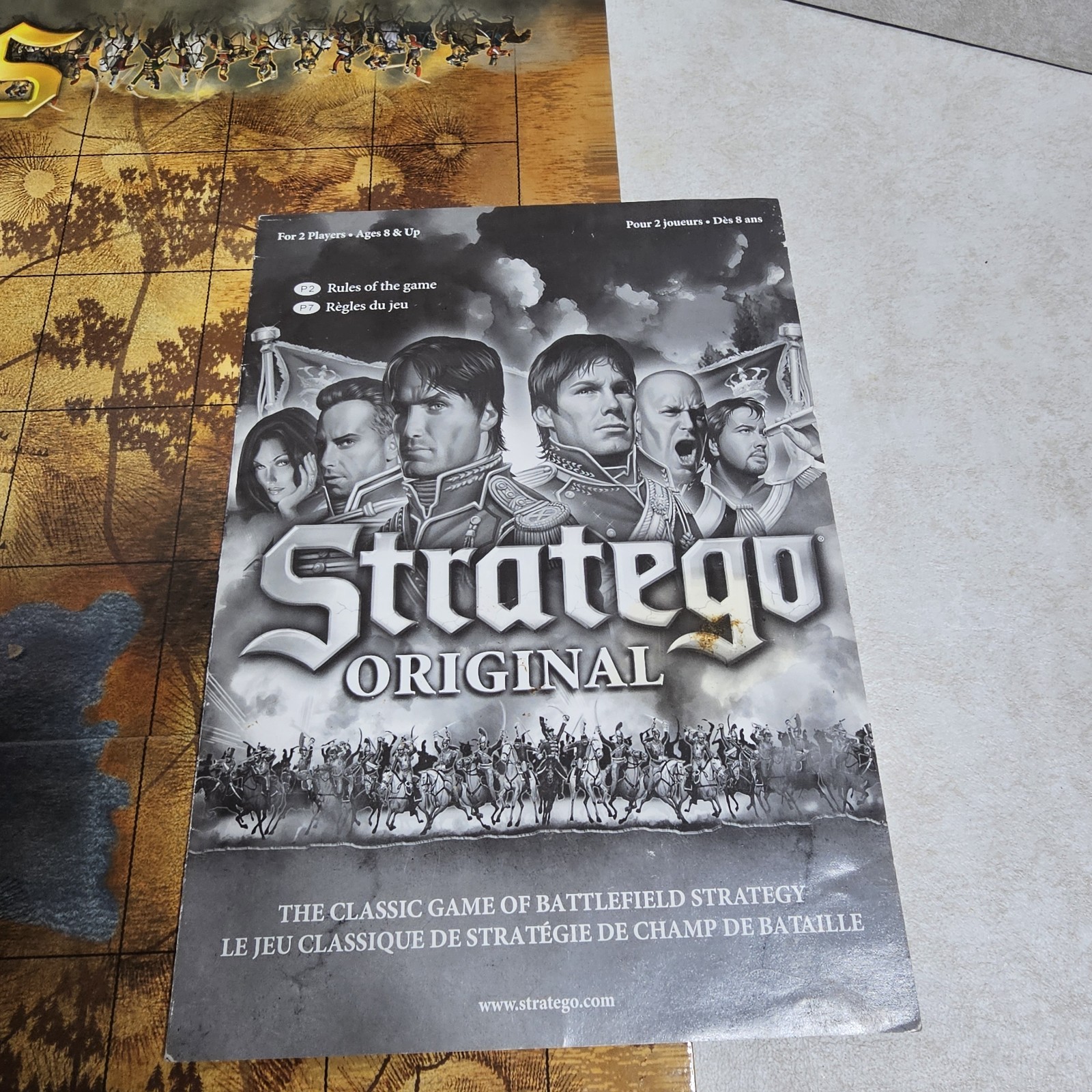 Royal Jumbo Patch Stratego Original Battlefield Strategy 2014 Complete Pre-owned