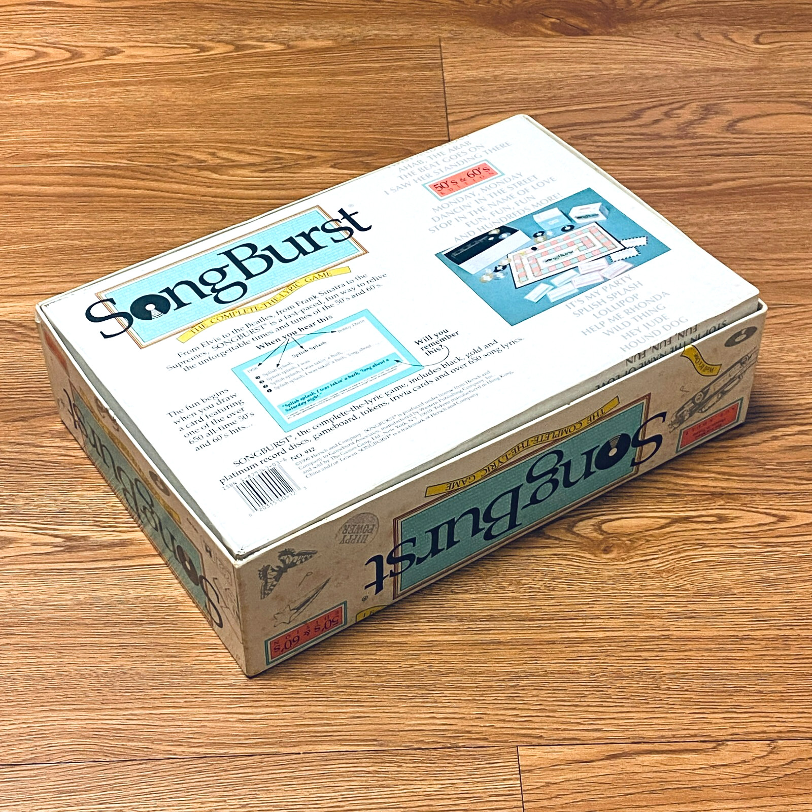 Songburst, The Complete-The-Lyric Game, 1950s & 60s Edition