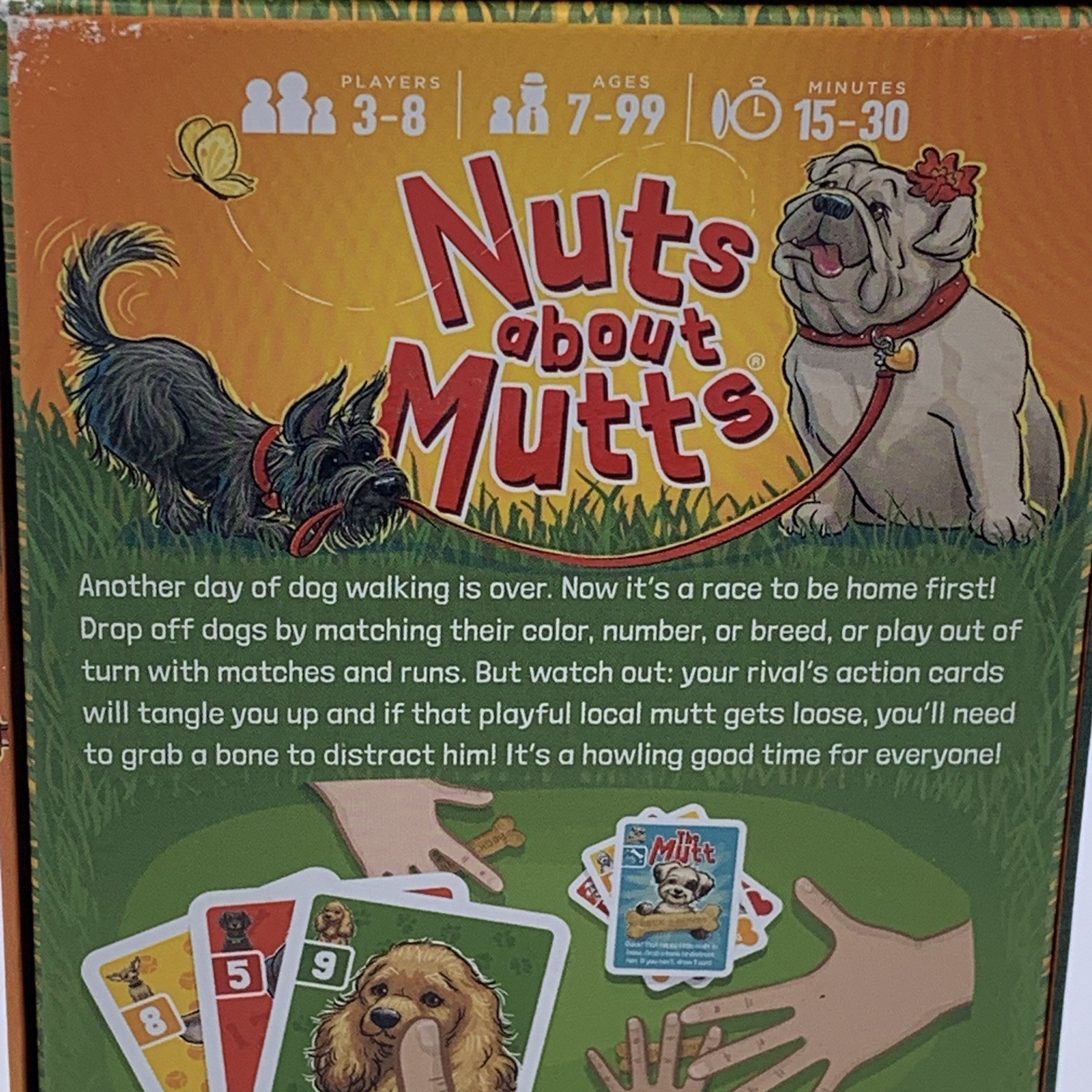 Grandpa Beck’s Nuts About Mutts Dog Card Game 2019 COMPLETE A Howling Good Time