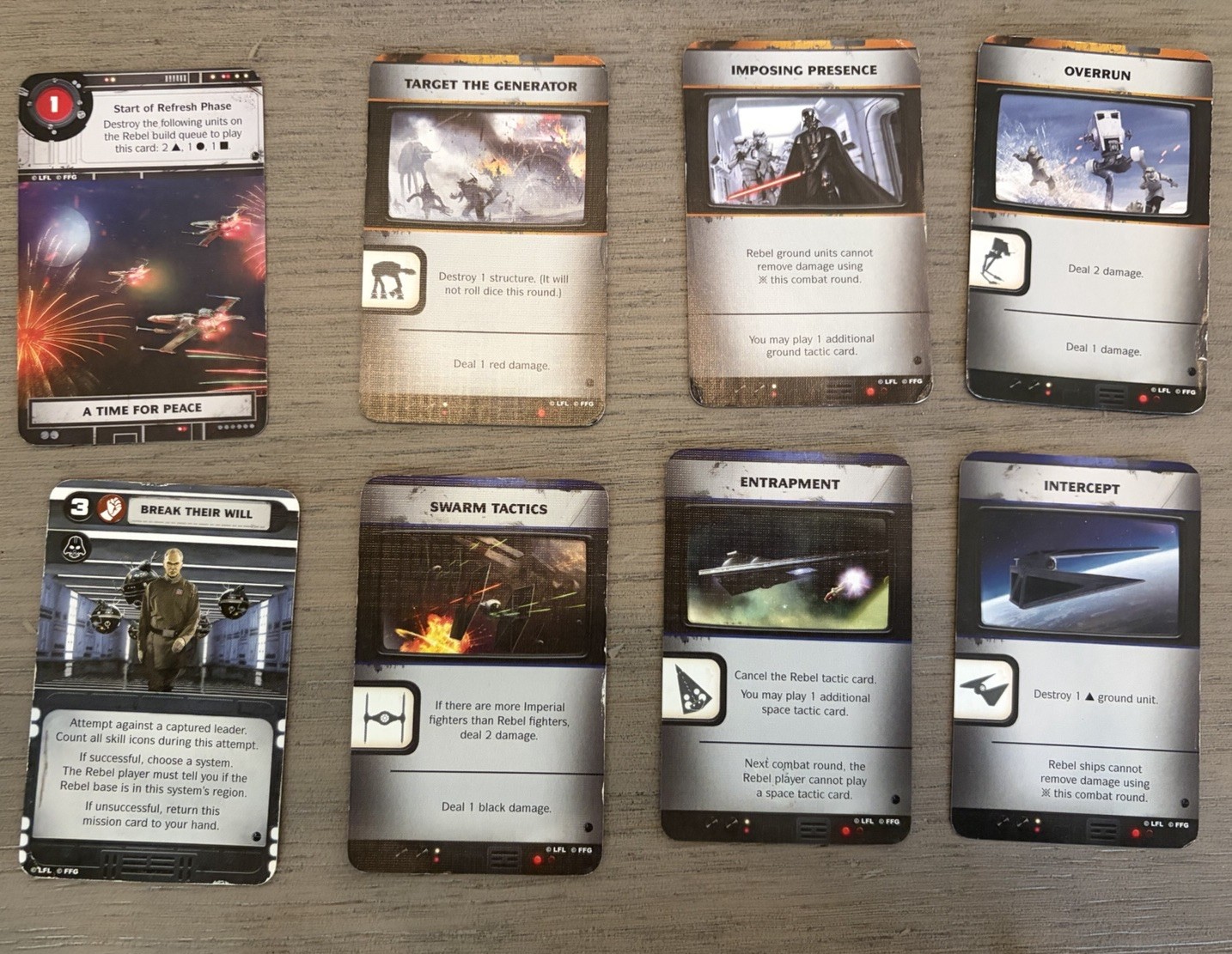 Rise of the Empire Expansion – Star Wars Rebellion Board Game Incomplete – READ