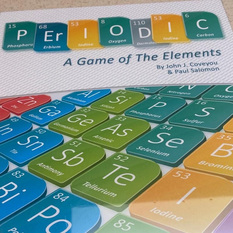 Periodic: A Game of The Elements Genius Board Games Ages 10+ NEW SEALED