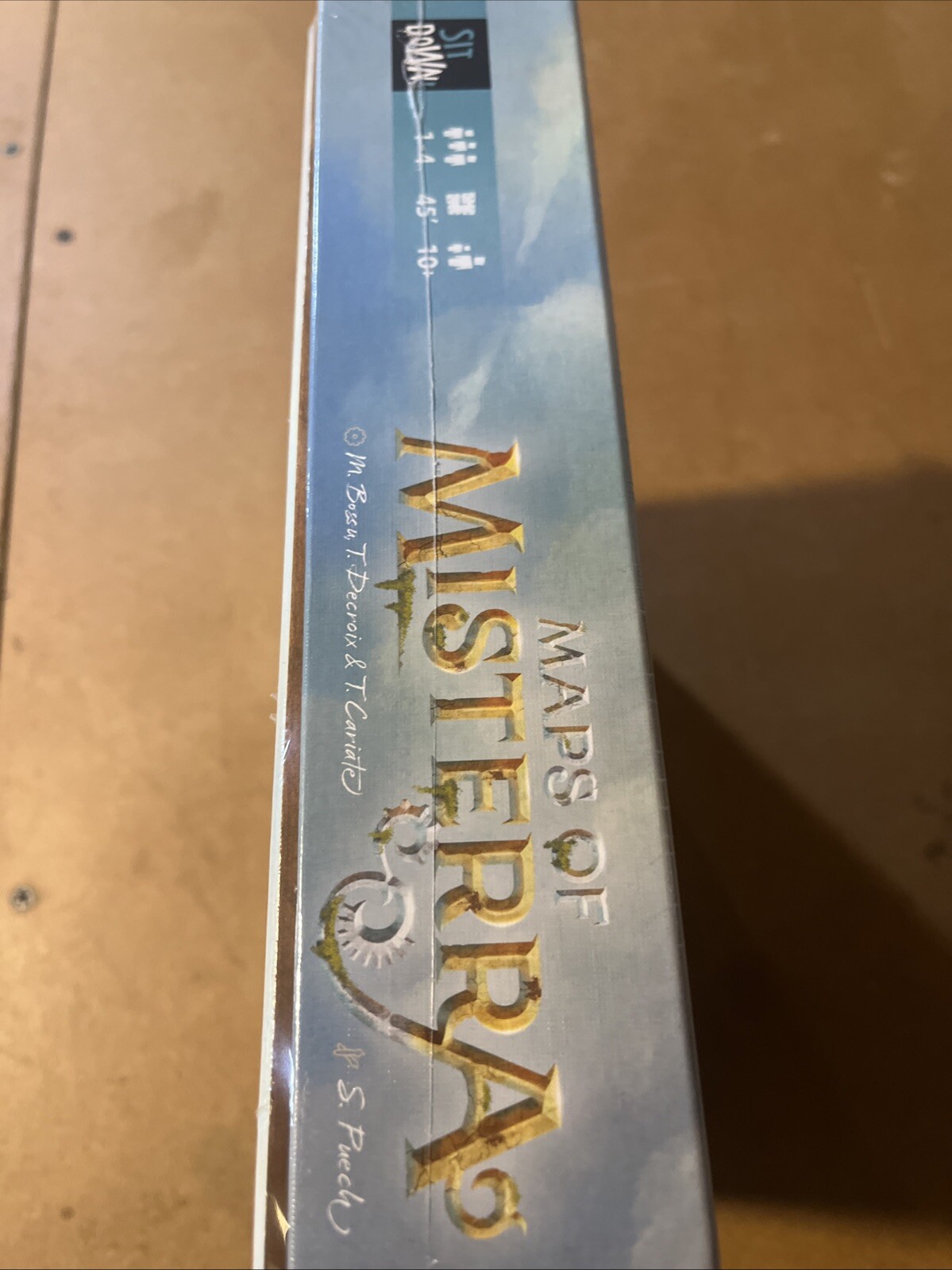 Maps of Misterra Board Game New Sealed – 1 To 4 Players