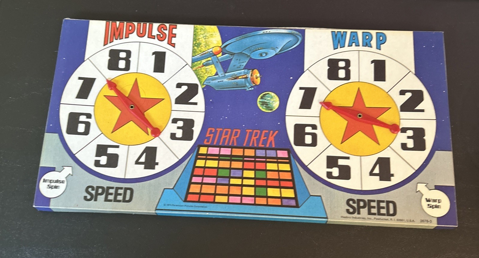 Hasbro Star Trek Movie & TV Board Game 1974 Complete MPN 2678-3