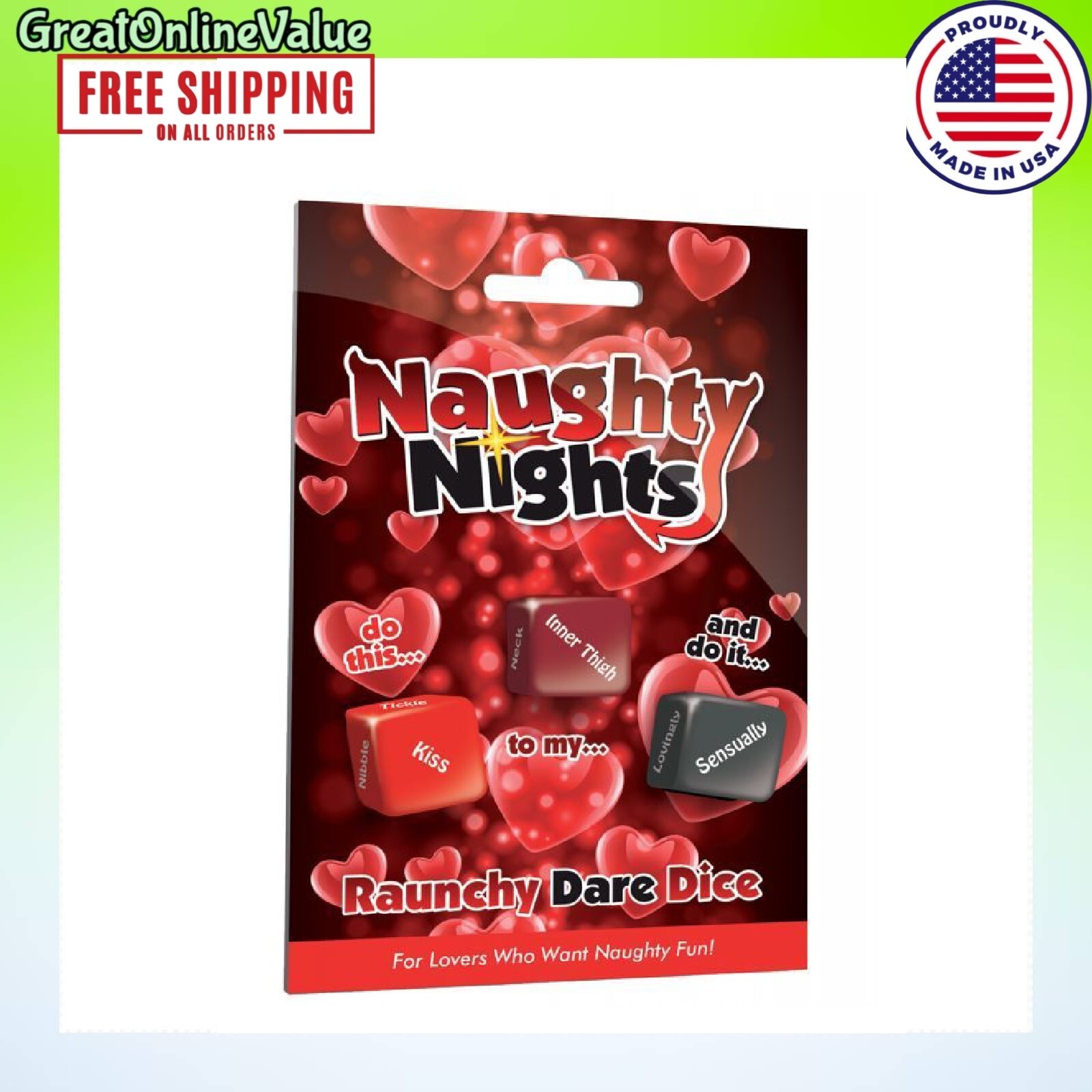 Naughty Nights Nasty Sex Couples Game Kinky Fantasy Romance Adult Gift NEW