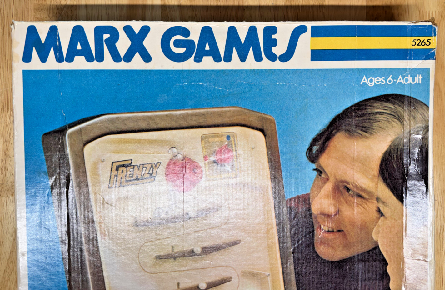 Vintage 1974 Marx Frenzy Game 5265 w/ Original Box Instructions Complete VG