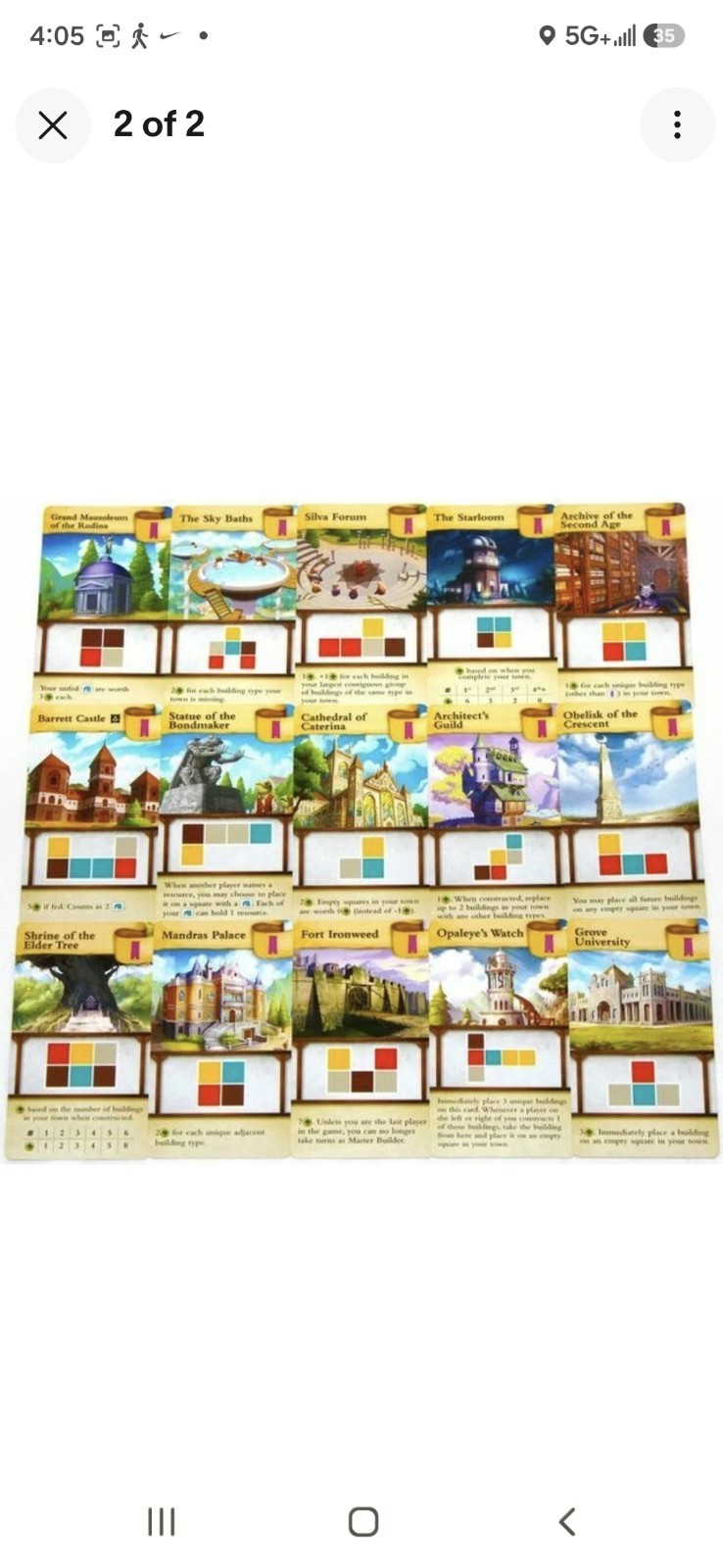 Tiny Towns Board Game (2019) 6f