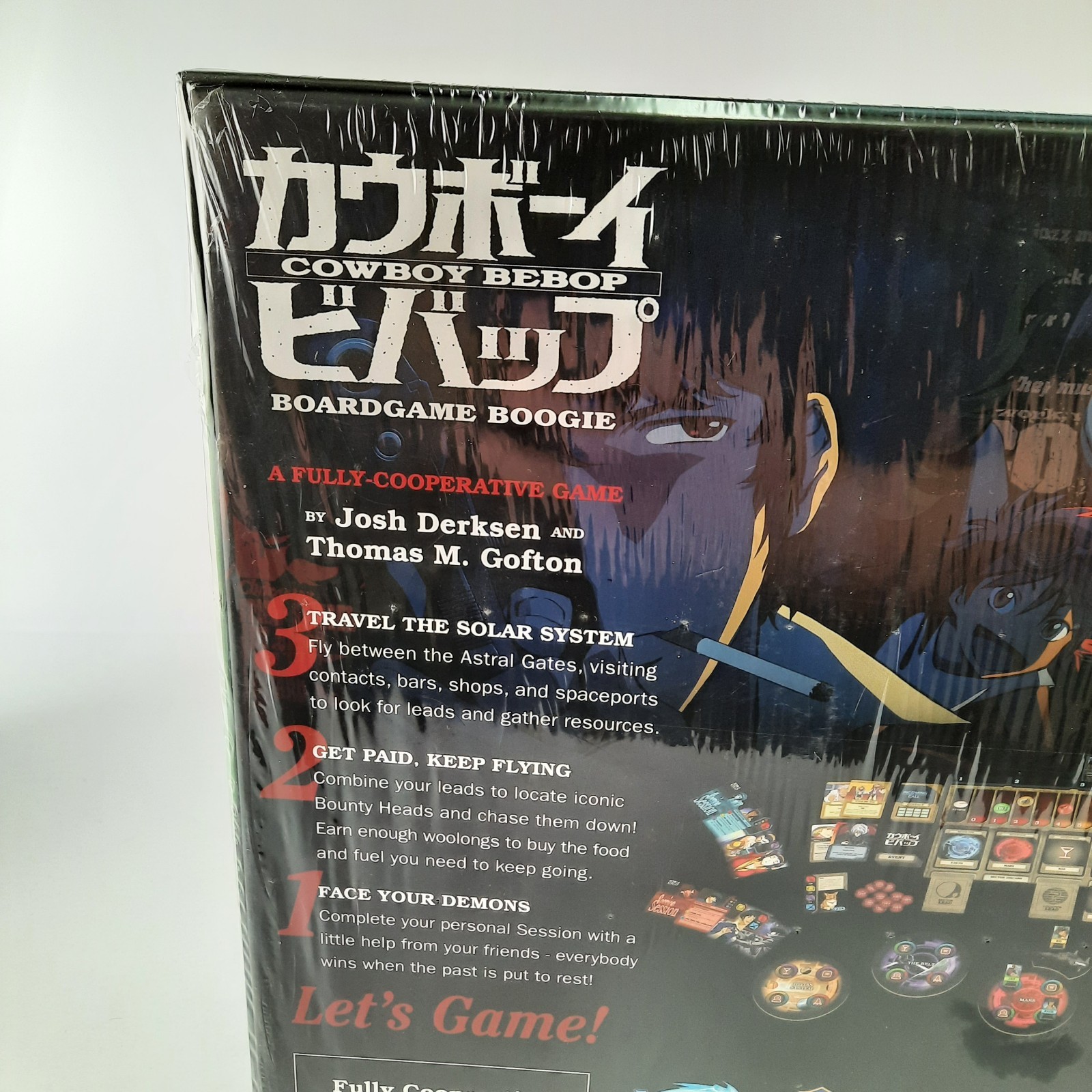 Cowboy Bebop Boardgame Boogie Board Game Sealed 1-4 Players Cooperative Anime