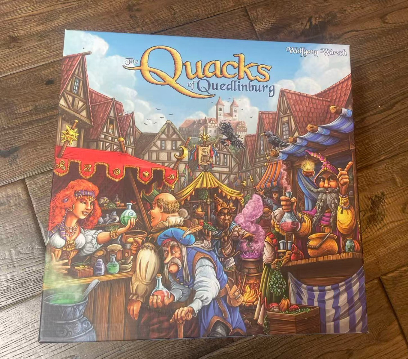 Quacks of Quedlinburg Board Game by North Star Games – with upgraded bit set