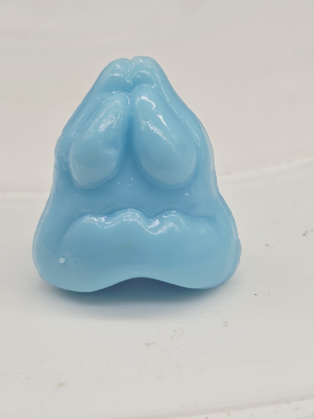 Gogo’s Crazy Bones #39 Scared Light Blue Solid