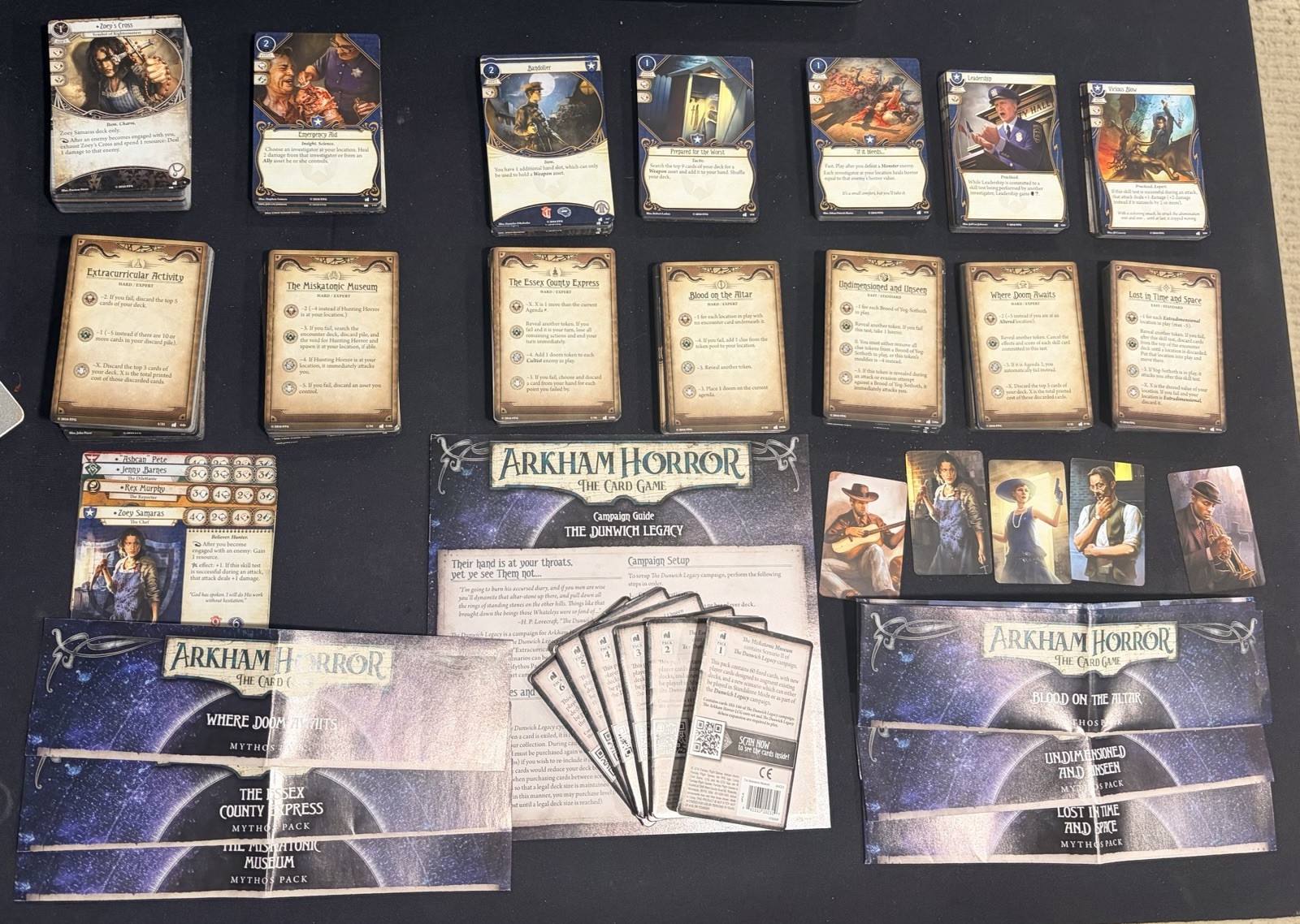 ~Arkham Horror LCG-Dunwich Legacy-Investigator & Campaign expansions-complete!~